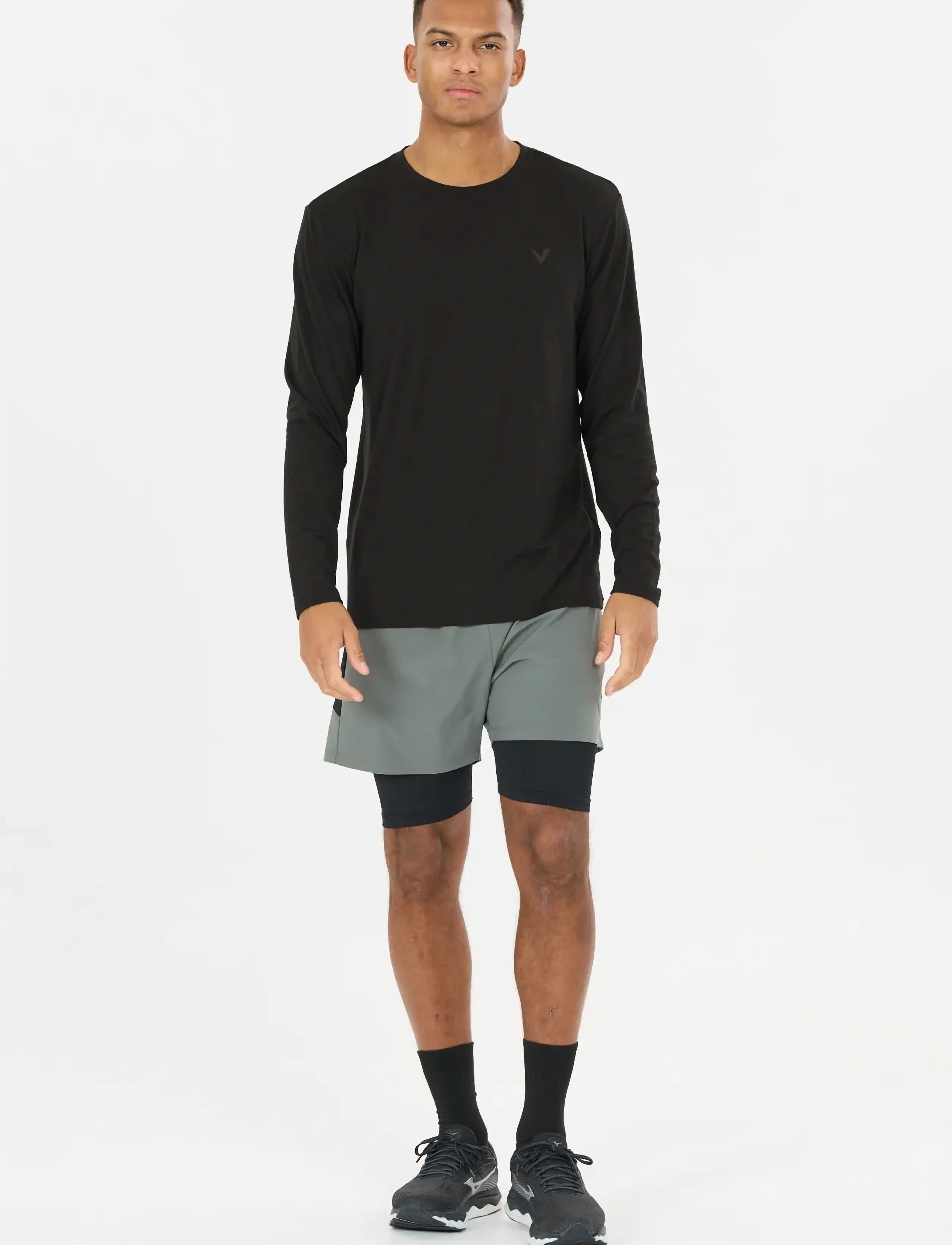 Virtus - Jokers V4 LS Tee - långärmade tröjor - black - 3