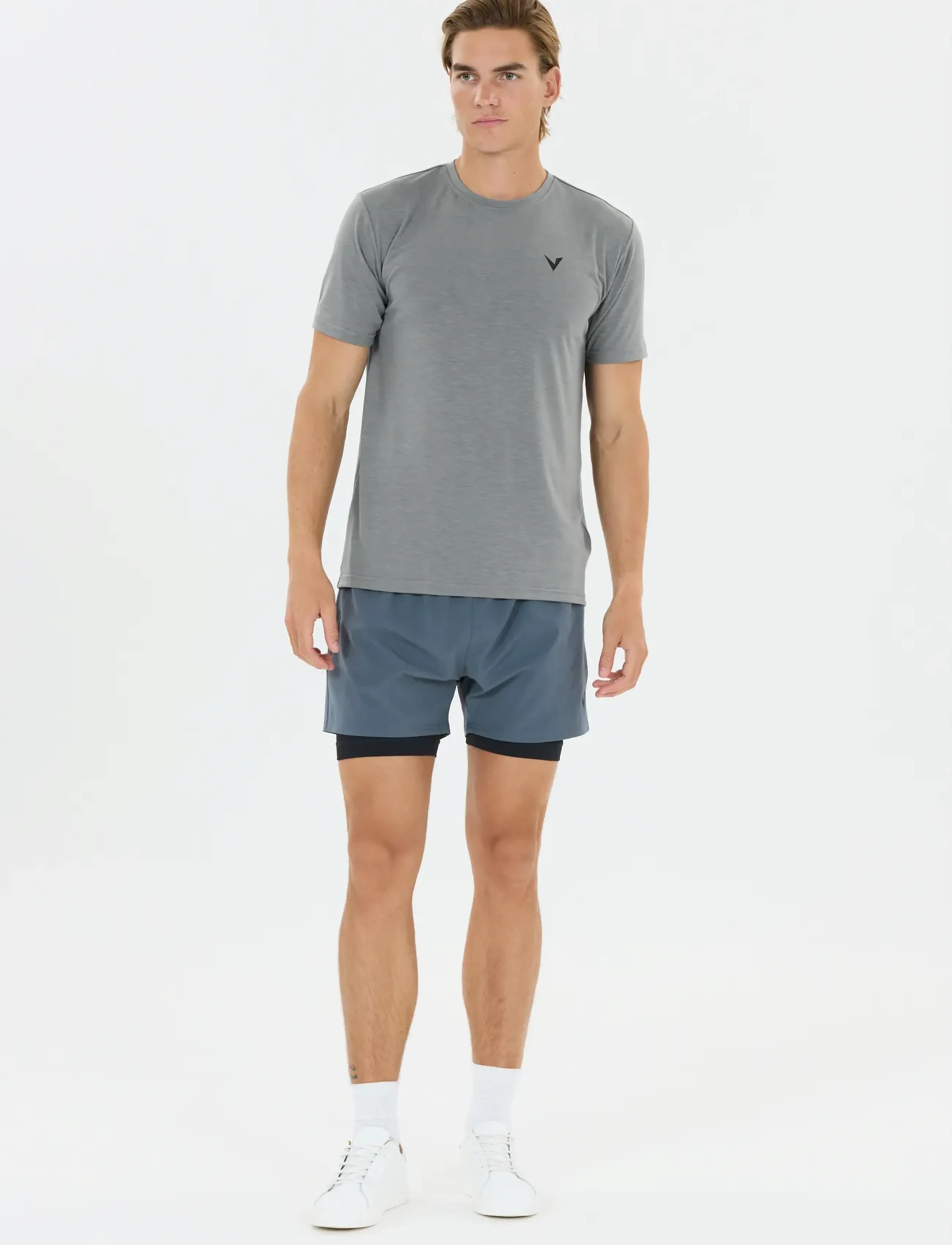 Virtus - Jokers V4 SS Tee - die niedrigsten preise - lagune gray - 3