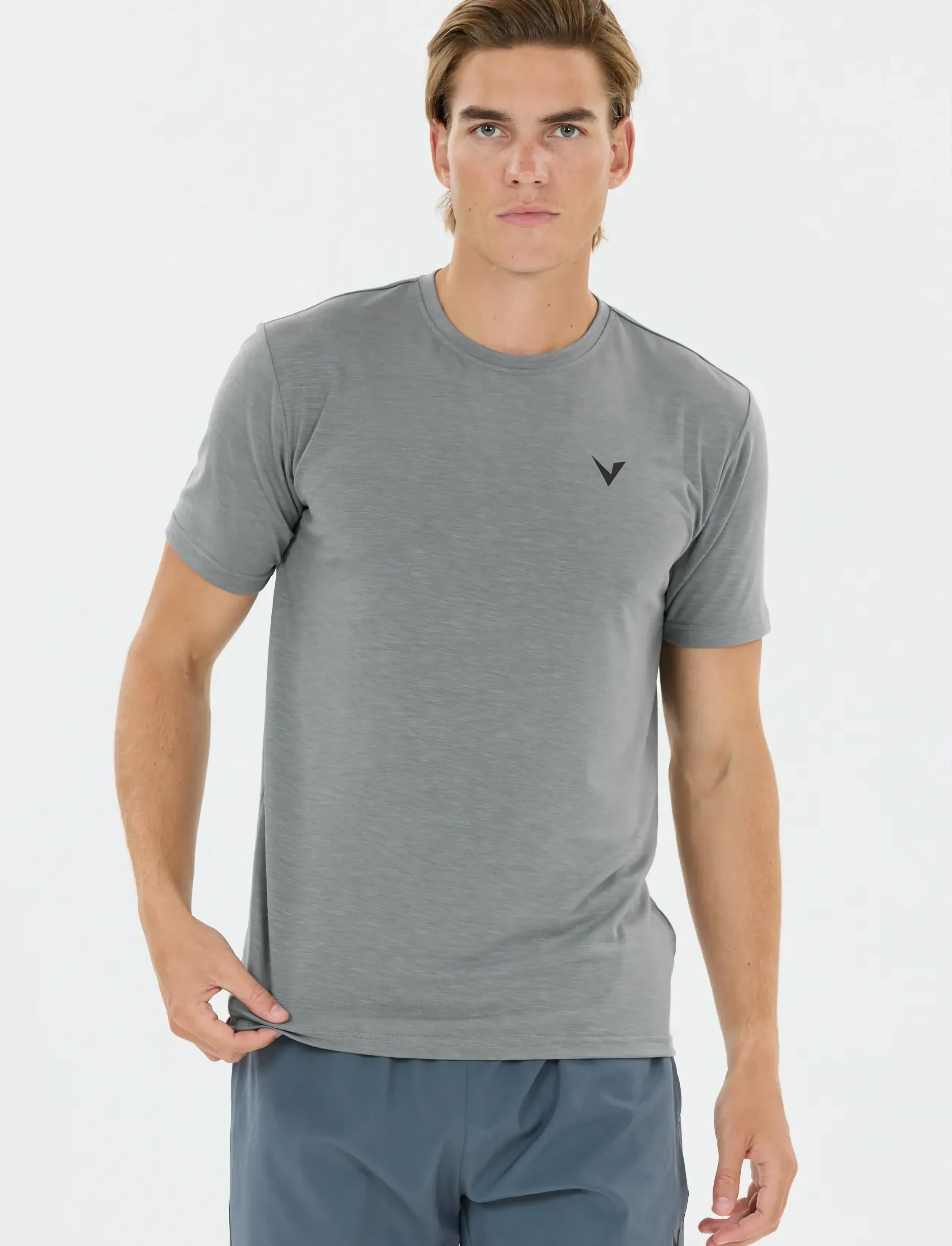 Virtus - Jokers V4 SS Tee - t-krekli - lagune gray - 5