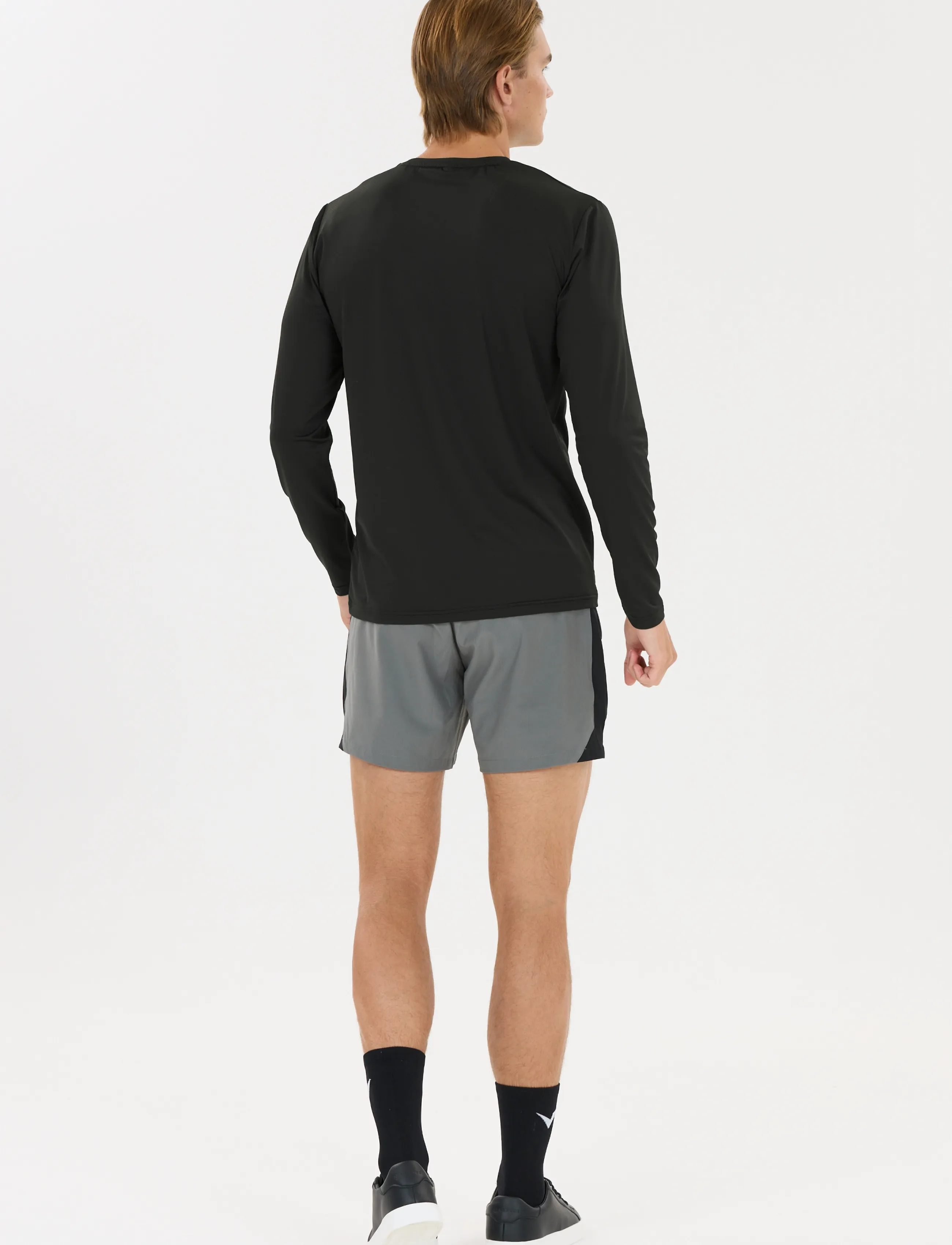 Virtus - Roger V3 M Hyperstretch LS Tee - langærmede t-shirts - black - 5