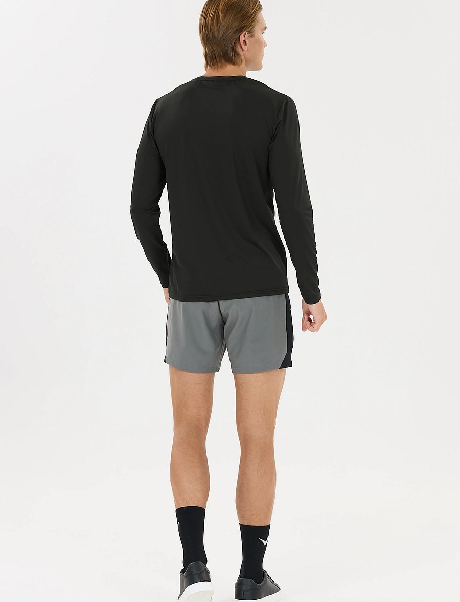 Virtus - Roger V3 M Hyperstretch LS Tee - langærmede t-shirts - black - 5
