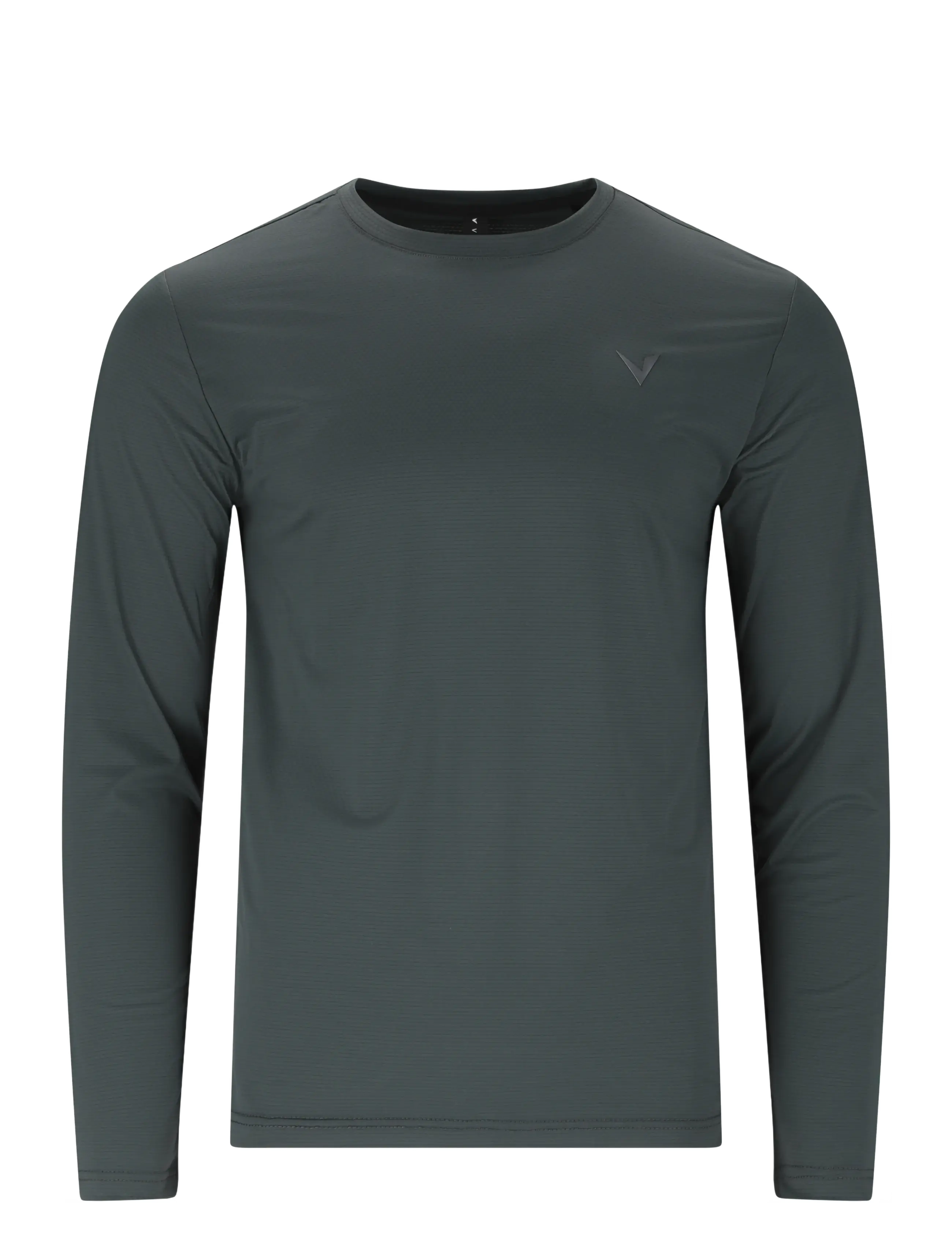 Virtus Roger V3 M Hyperstretch LS Tee - Longsleeved tops - FOREST RIVER / khaki/green