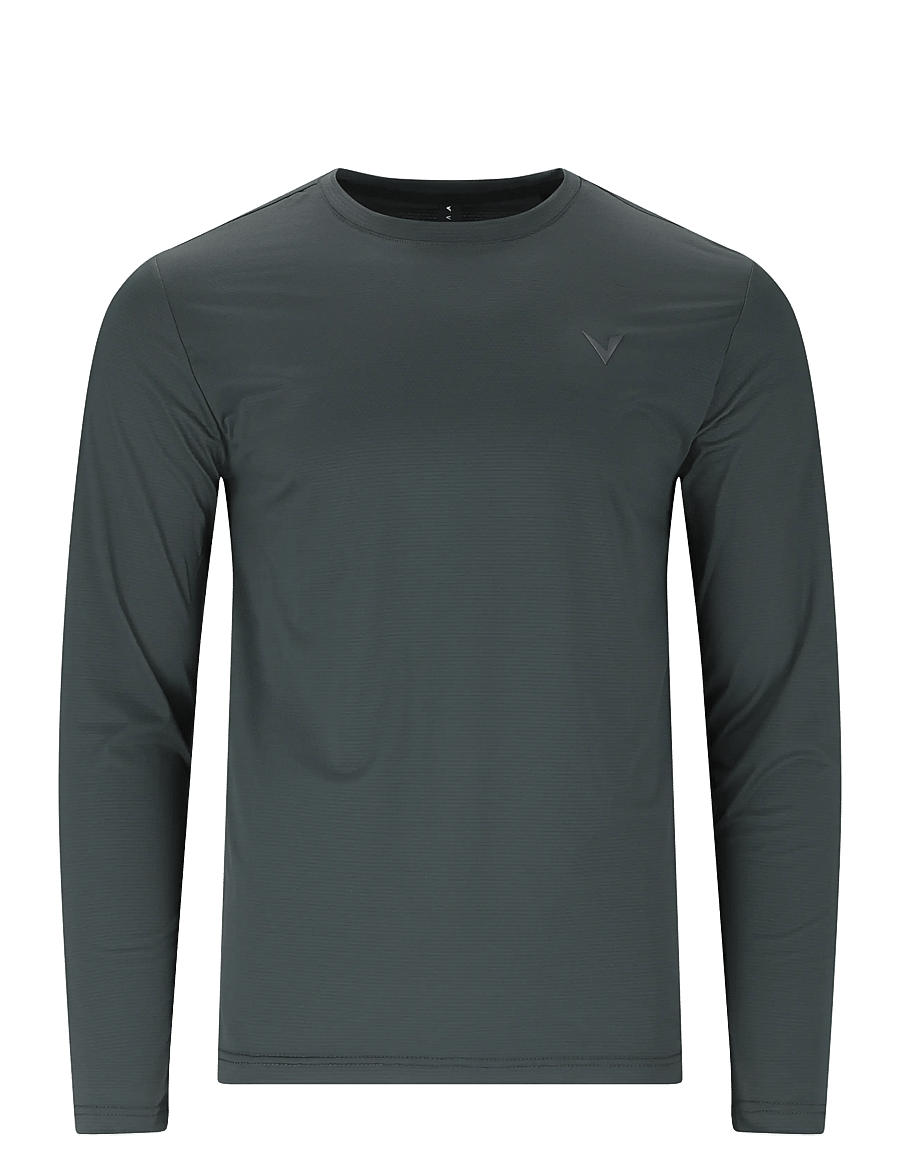 Virtus - Roger V3 M Hyperstretch LS Tee - longsleeved tops - forest river - 1