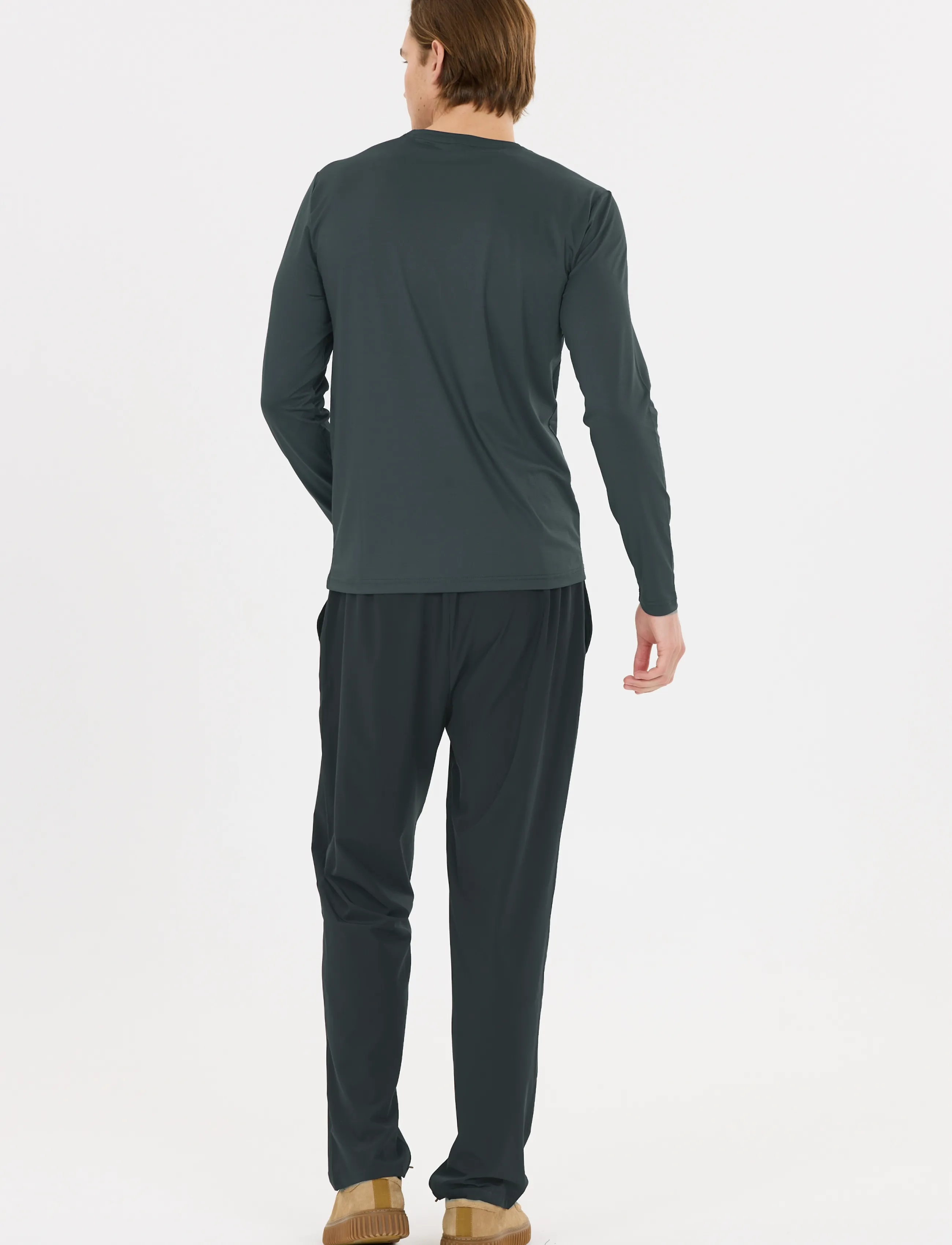 Virtus - Roger V3 M Hyperstretch LS Tee - longsleeved tops - forest river - 5