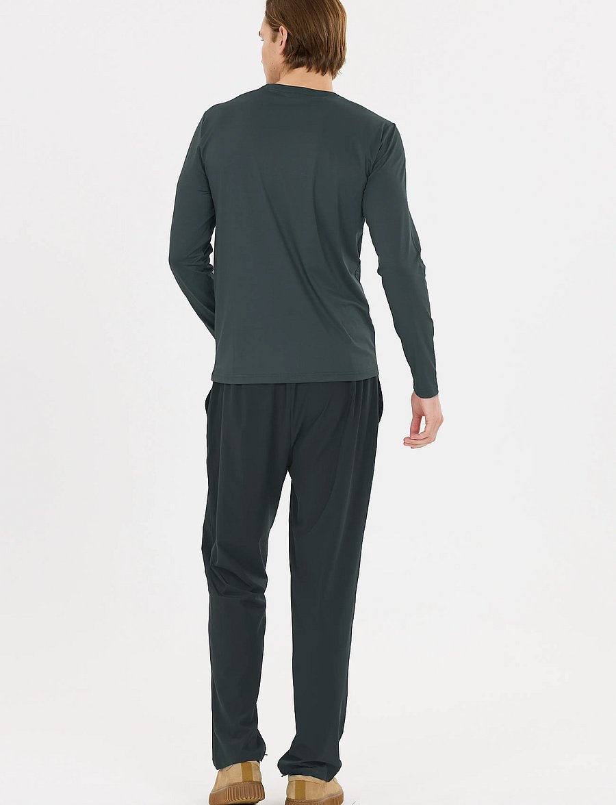Virtus - Roger V3 M Hyperstretch LS Tee - longsleeved tops - forest river - 5
