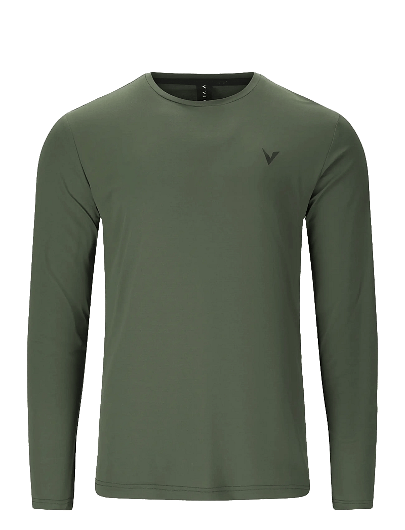 Virtus - Roger V3 M Hyperstretch LS Tee - bluzki z długim rękawem - pine - 1