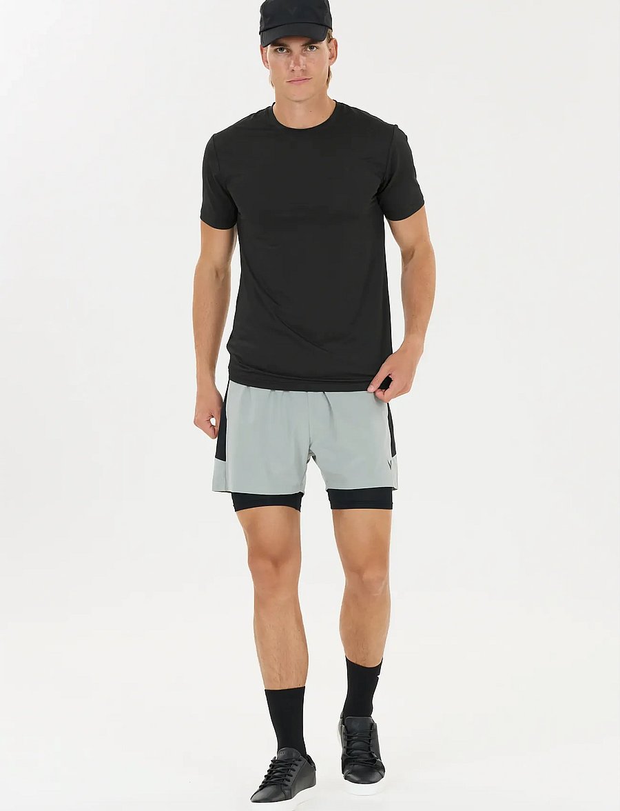 Virtus - Roger V3 M Hyperstretch SS Tee - t-shirts - black - 3