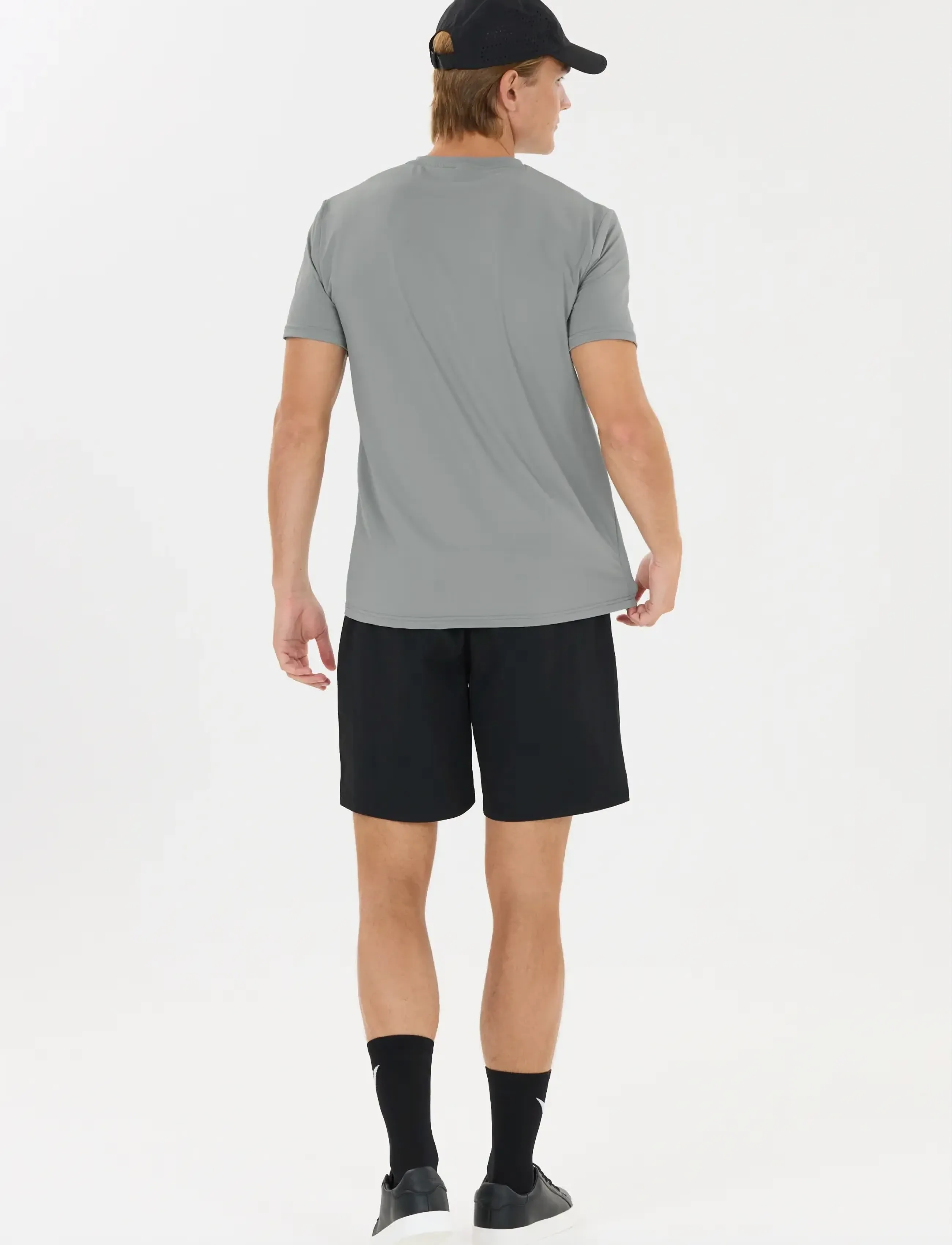 Virtus - Roger V3 M Hyperstretch SS Tee - alhaisimmat hinnat - lagune gray - 4