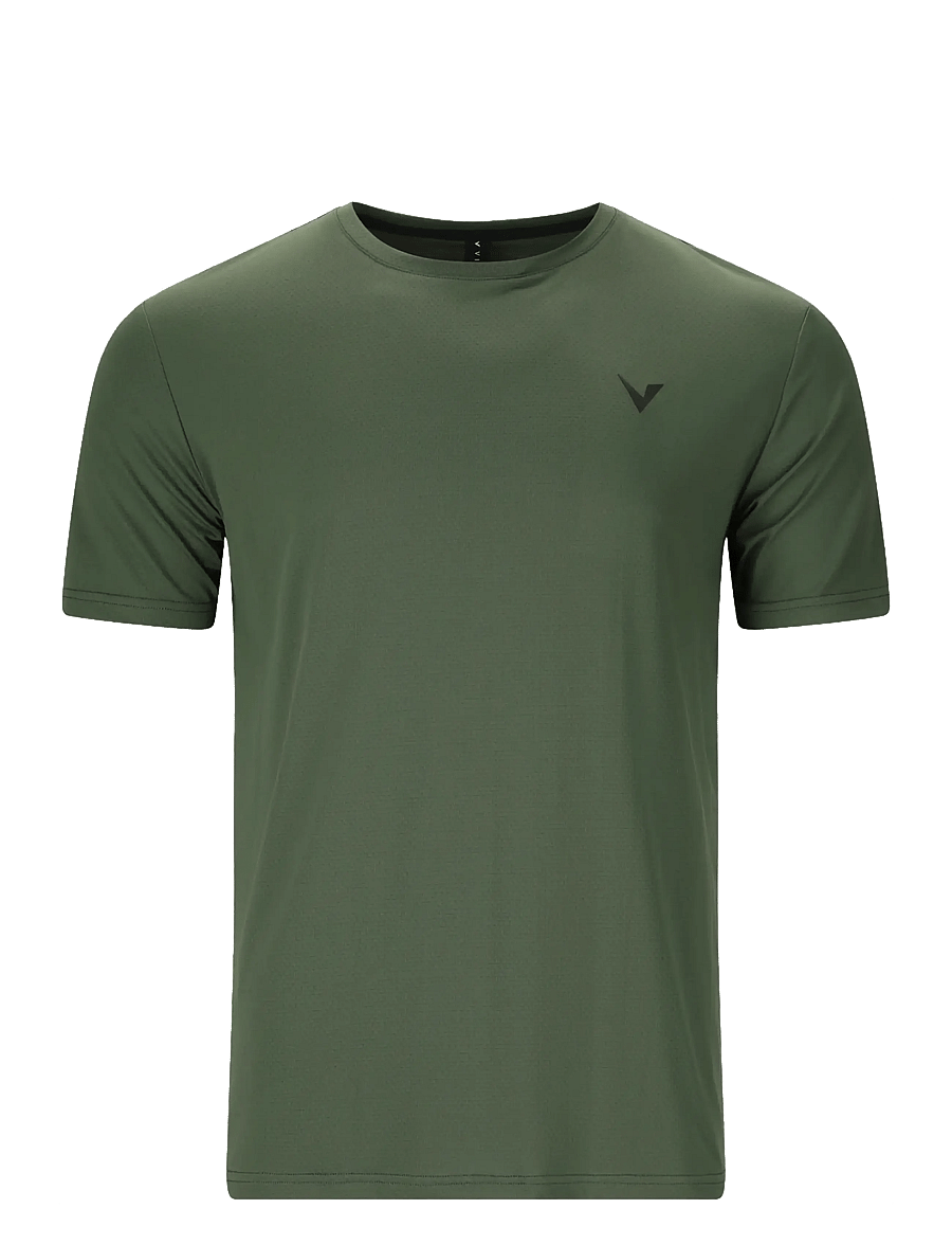 Virtus - Roger V3 M Hyperstretch SS Tee - t-shirts - pine - 1