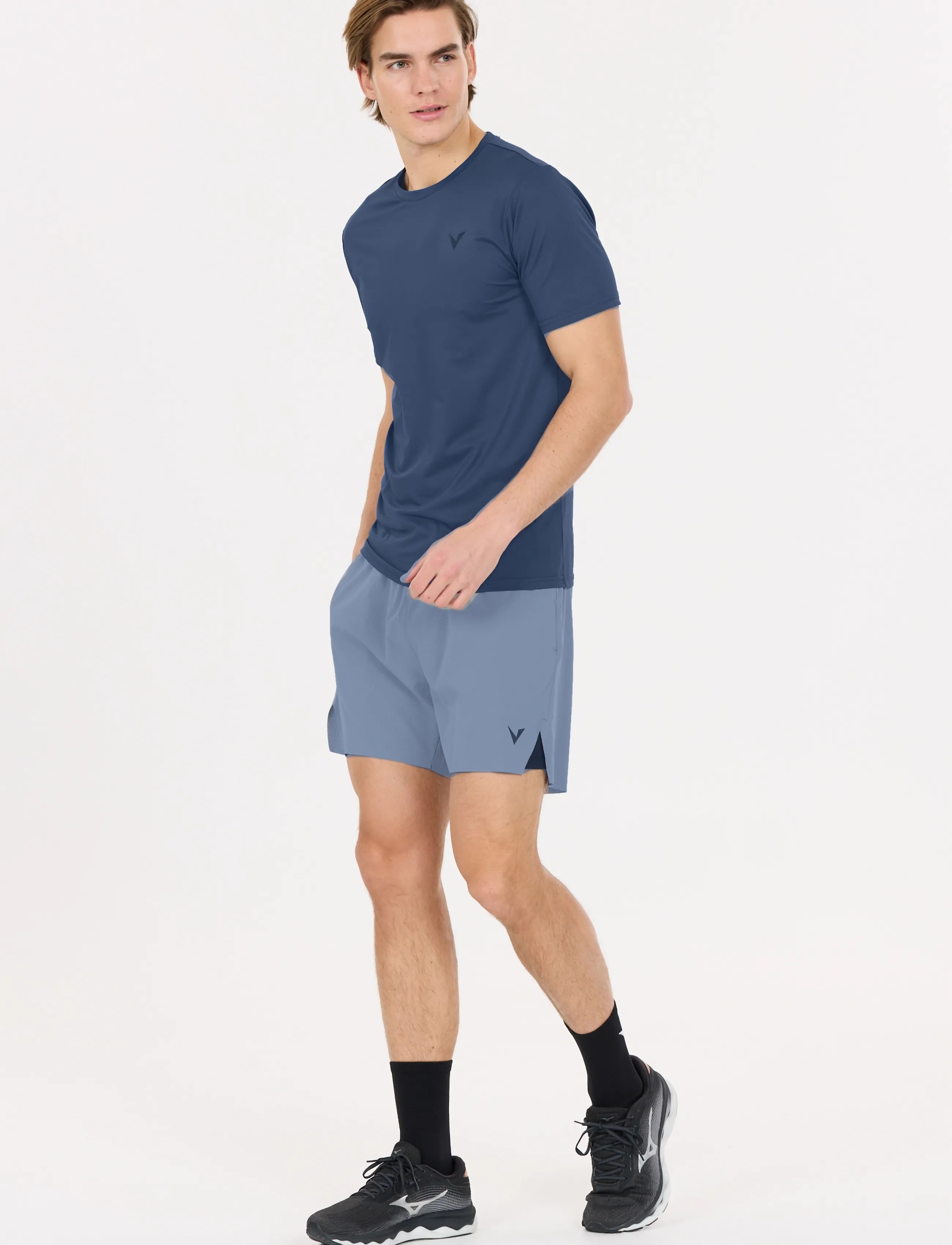 Virtus - Roger V3 M Hyperstretch SS Tee - t-shirts - sargasso sea - 4