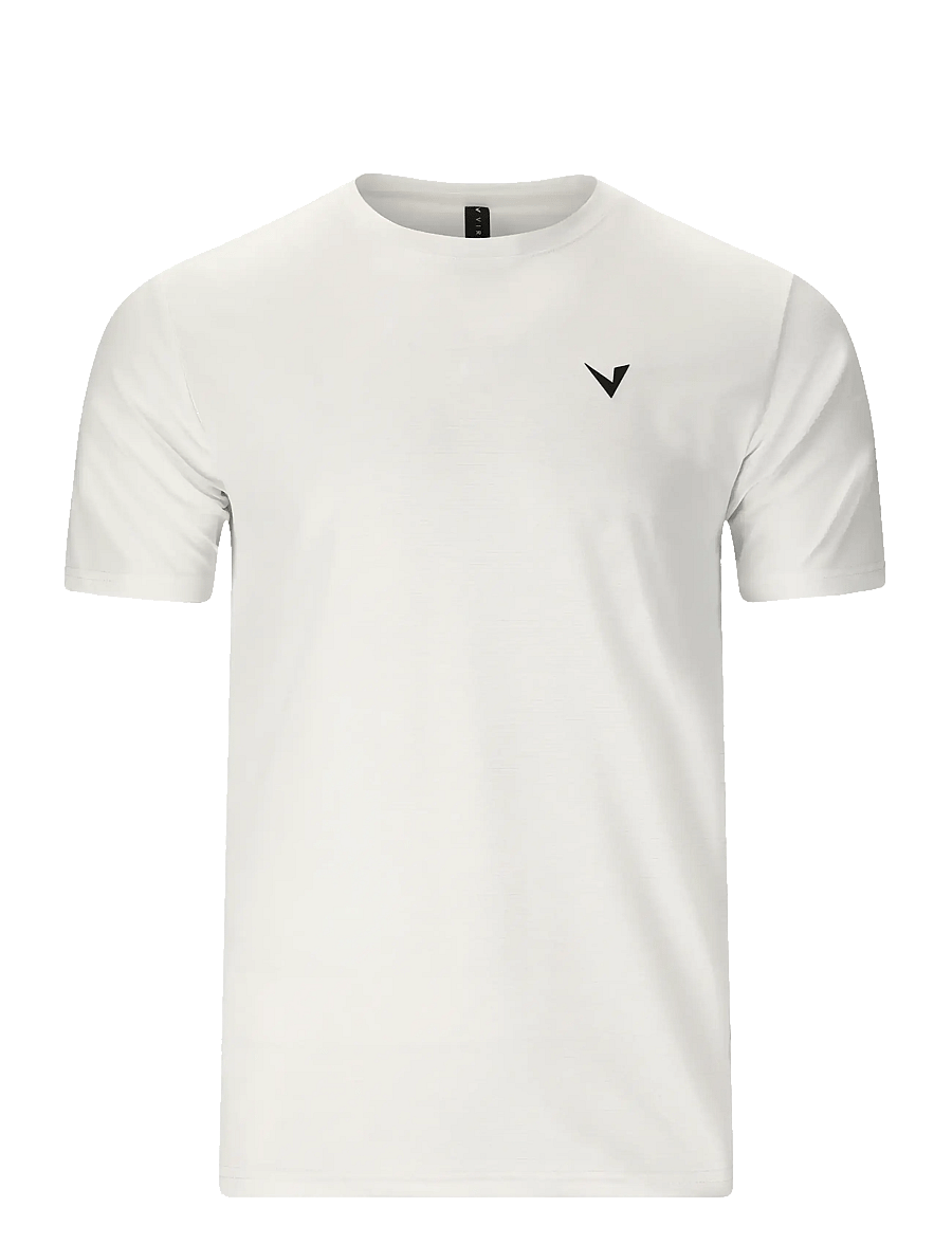 Virtus - Roger V3 M Hyperstretch SS Tee - t-shirts - white - 1