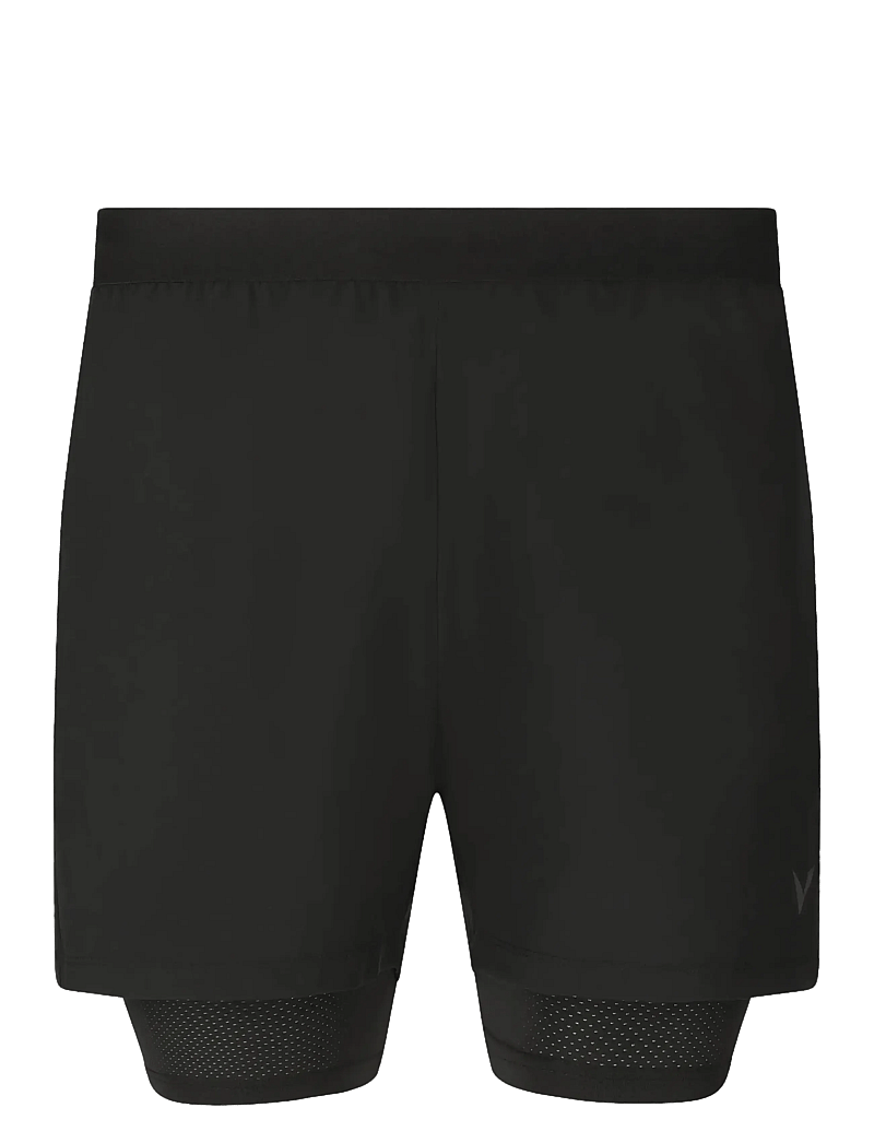 Virtus - Dylan V2 M 2-in-1 Shorts - trainingsshorts - black - 0