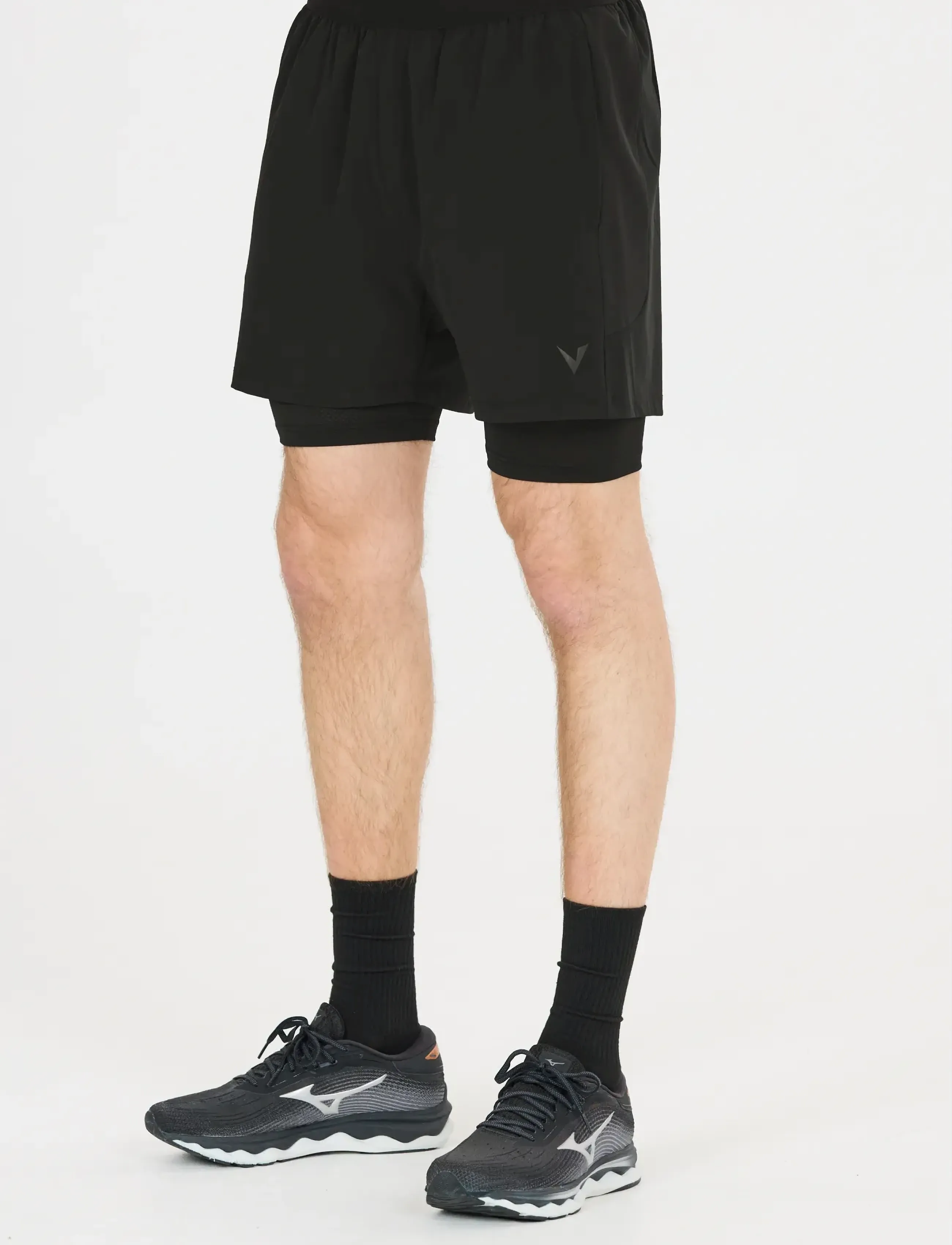 Virtus - Dylan V2 M 2-in-1 Shorts - trainingsshorts - black - 4
