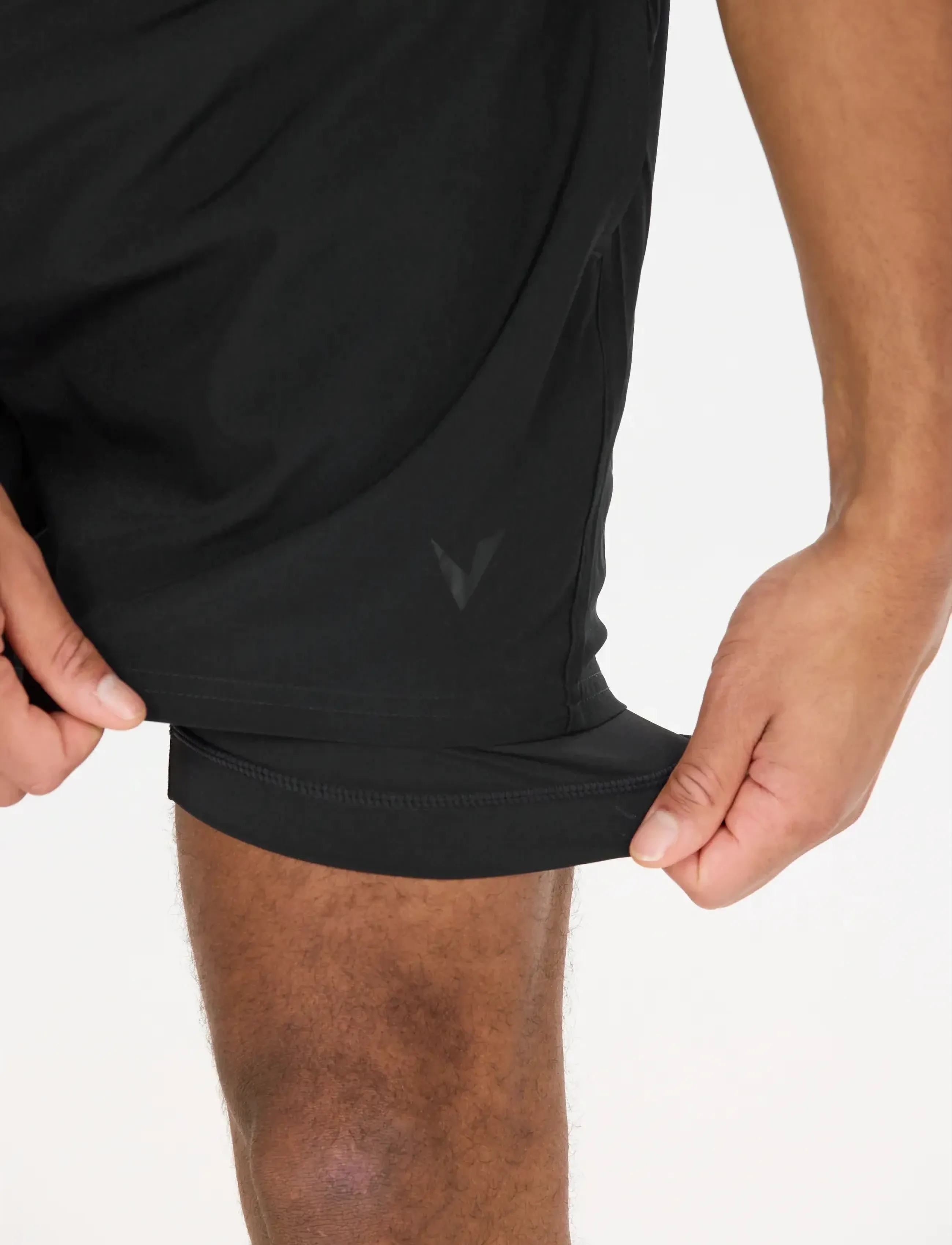 Virtus - Zayne V2 M 2-in-1 Shorts - chaussures de course - black - 3