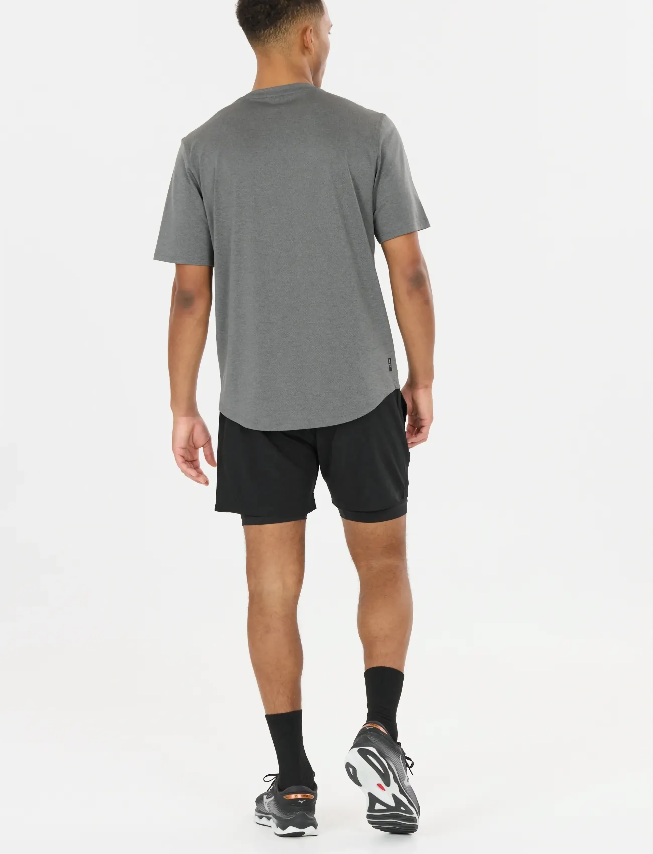 Virtus - Zayne V2 M 2-in-1 Shorts - chaussures de course - black - 5