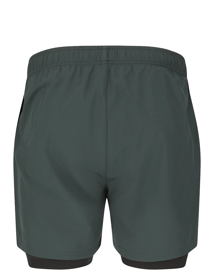 Virtus - Zayne V2 M 2-in-1 Shorts - lühikesed treeningpüksid - forest river - 2