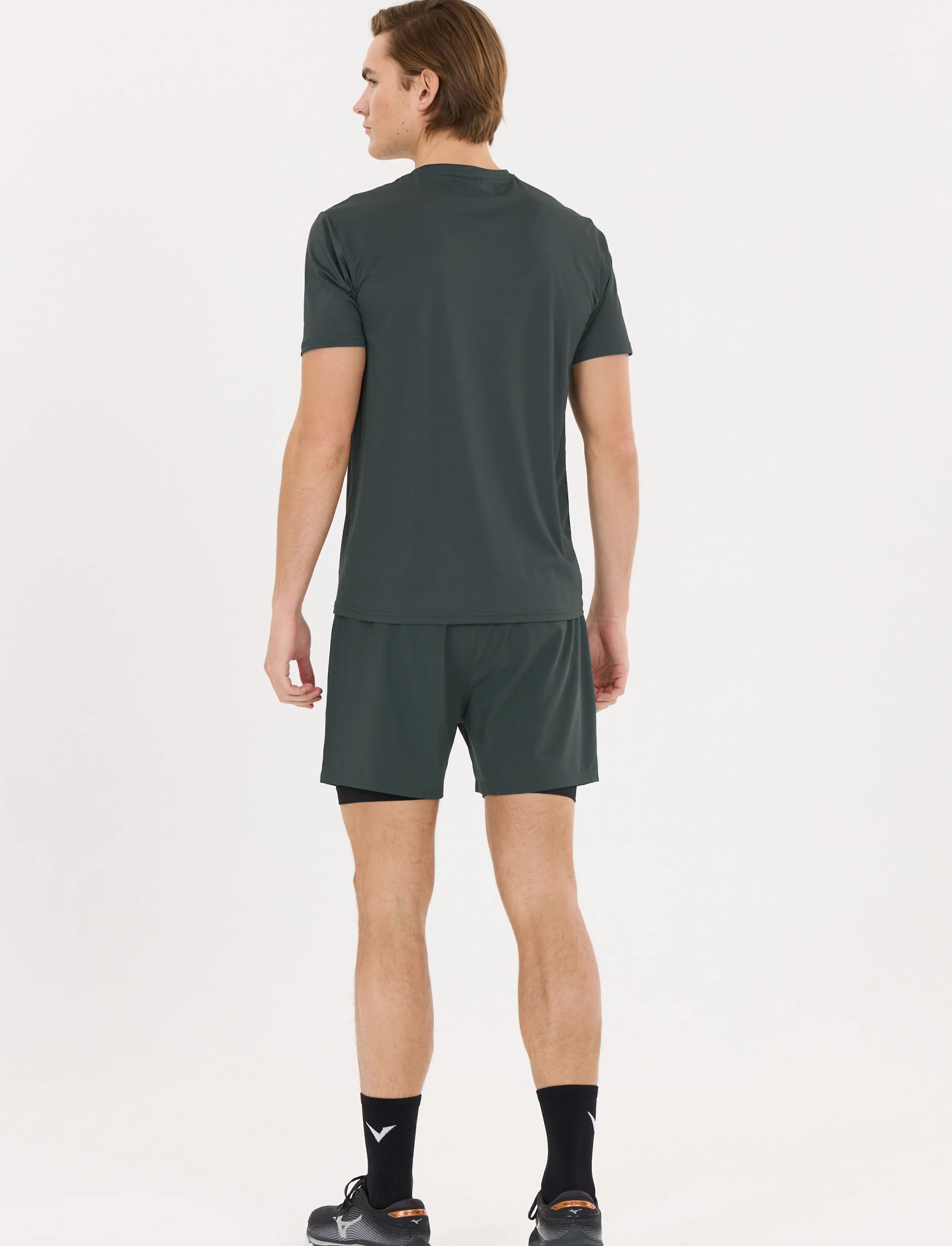 Virtus - Zayne V2 M 2-in-1 Shorts - lühikesed treeningpüksid - forest river - 3