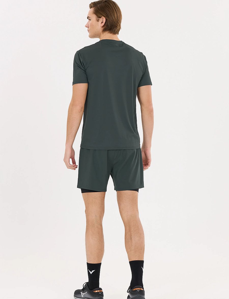 Virtus - Zayne V2 M 2-in-1 Shorts - lühikesed treeningpüksid - forest river - 3