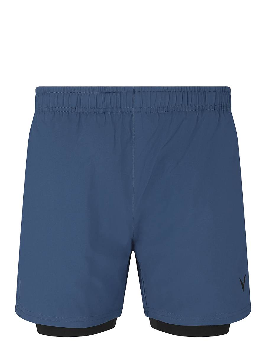 Virtus - Zayne V2 M 2-in-1 Shorts - lühikesed treeningpüksid - sargasso sea - 1