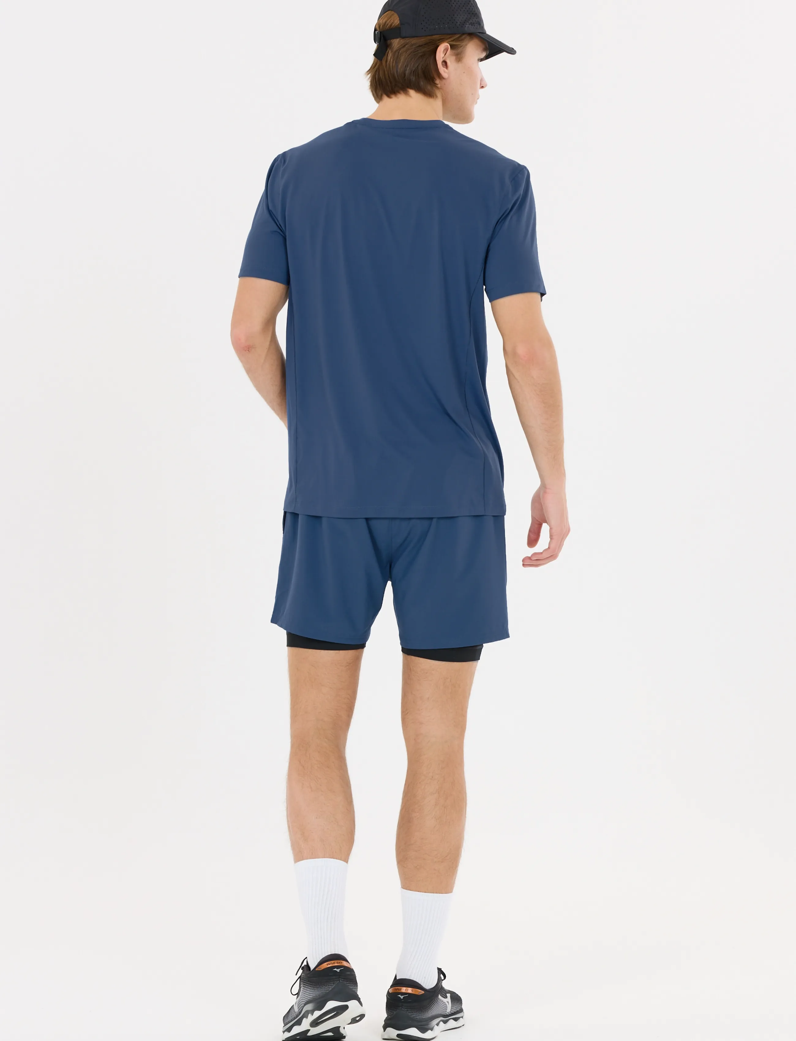 Virtus - Zayne V2 M 2-in-1 Shorts - lühikesed treeningpüksid - sargasso sea - 3