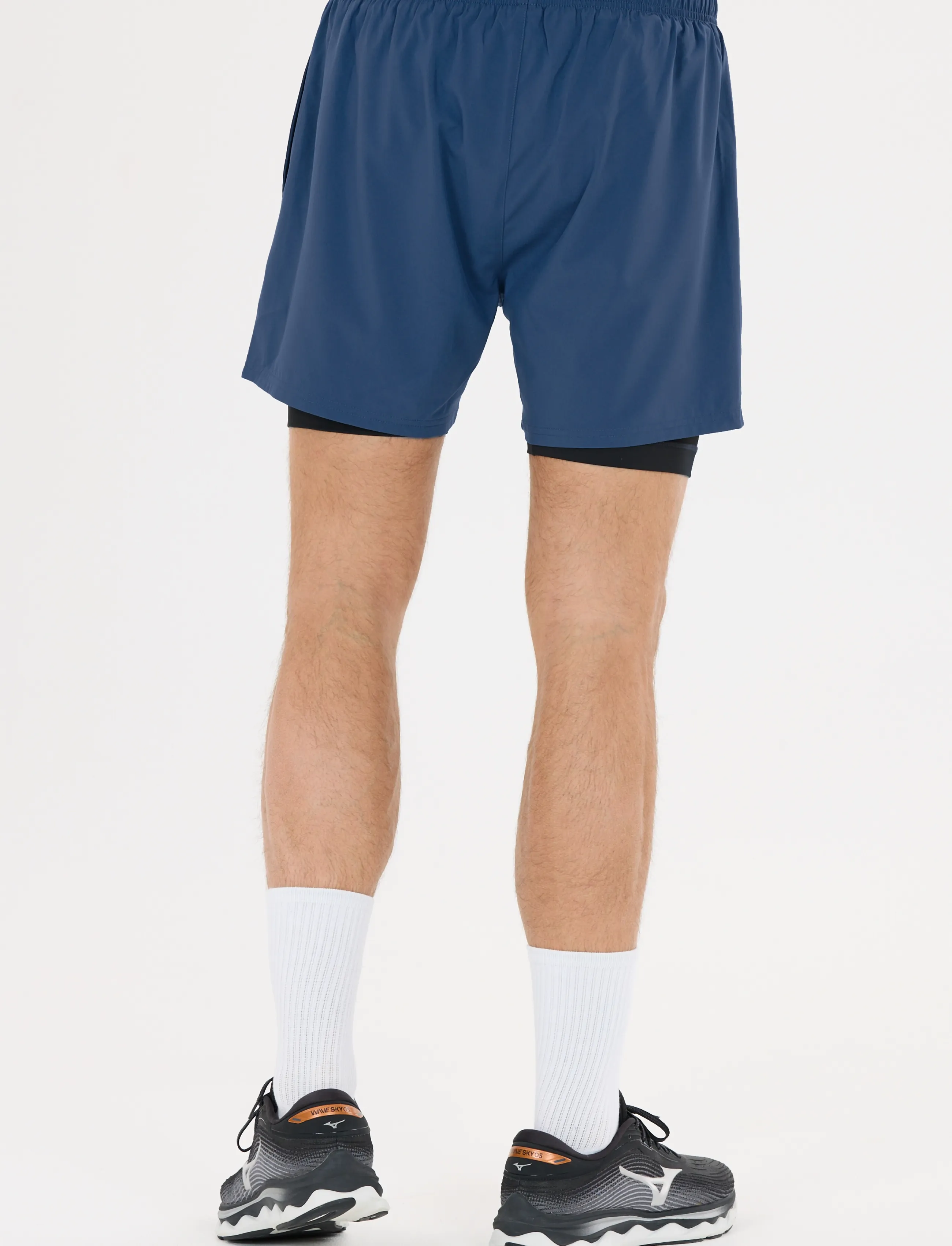 Virtus - Zayne V2 M 2-in-1 Shorts - lühikesed treeningpüksid - sargasso sea - 5