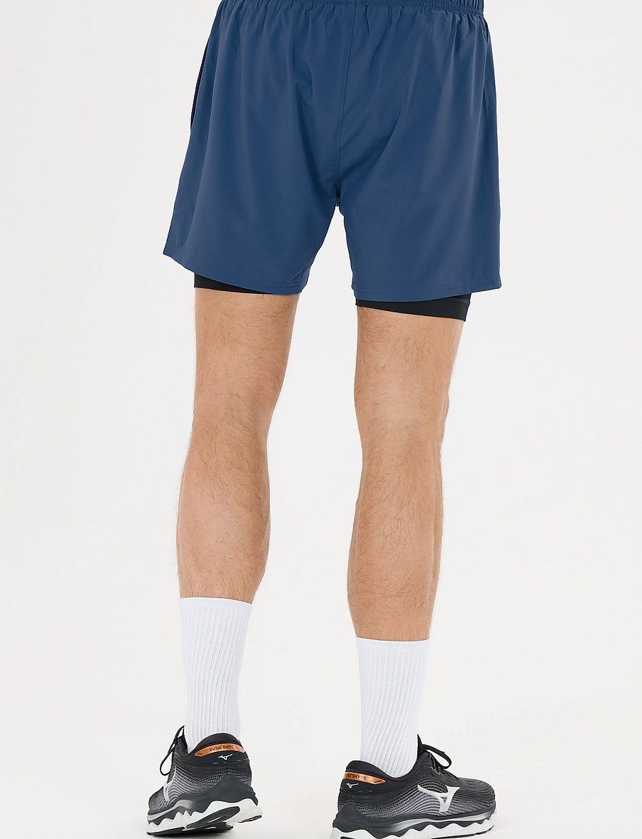 Virtus - Zayne V2 M 2-in-1 Shorts - lühikesed treeningpüksid - sargasso sea - 5