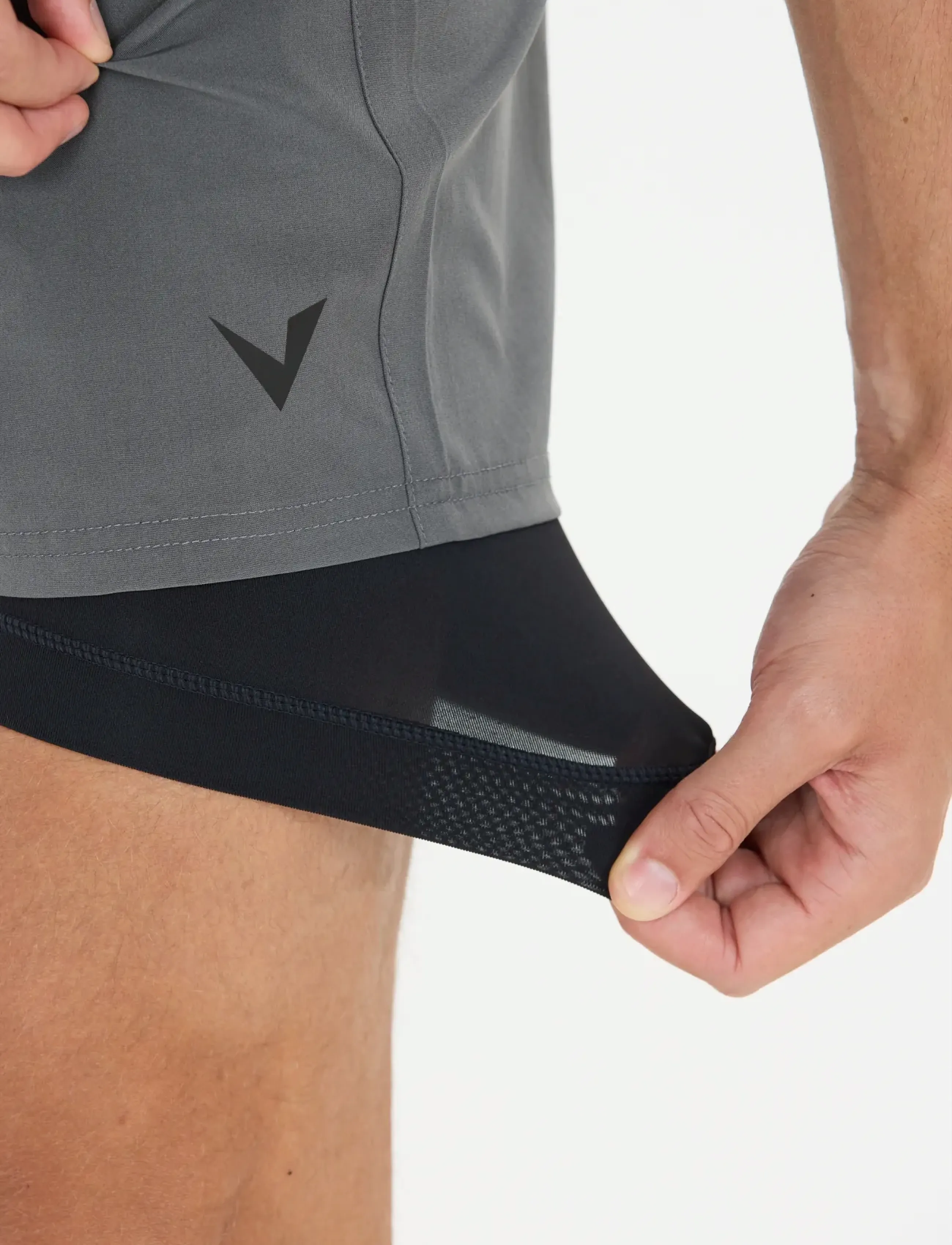 Virtus - Zayne V2 M 2-in-1 Shorts - träningsshorts - turbulence - 4