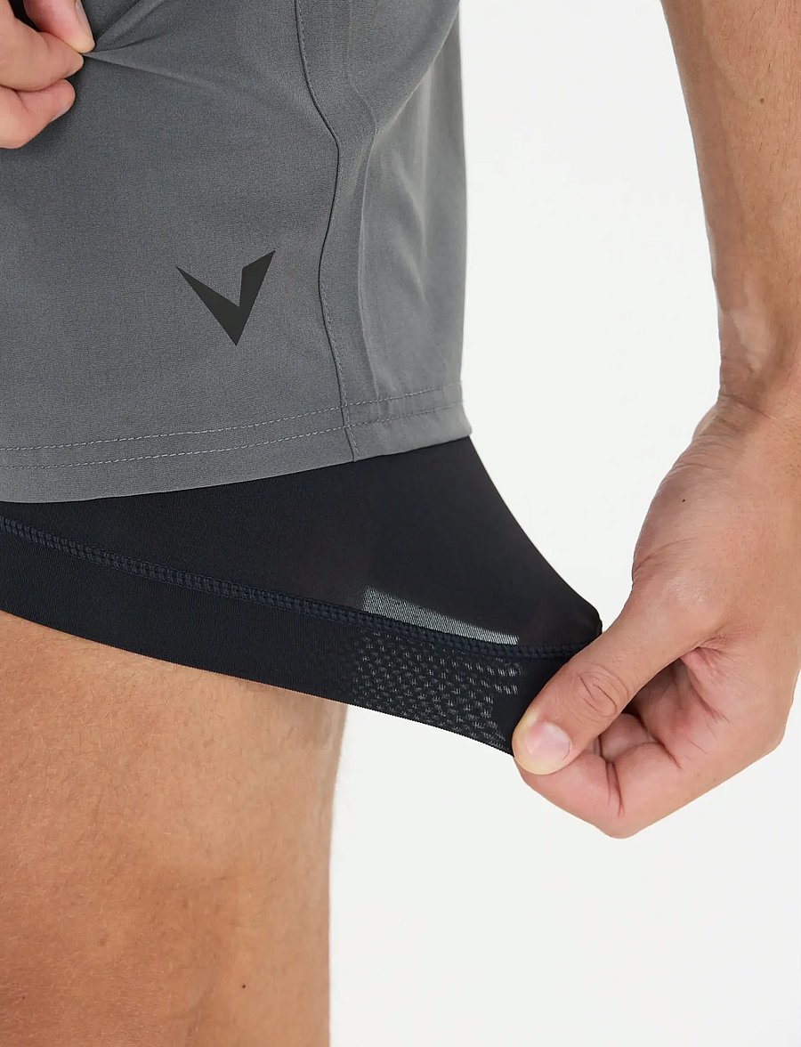 Virtus - Zayne V2 M 2-in-1 Shorts - träningsshorts - turbulence - 4