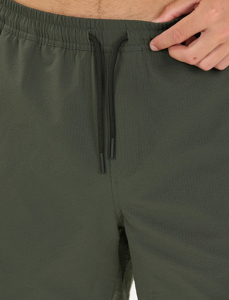 Virtus - Kansae M Seersucker Swim Shorts - shorts de bain - pine - 3