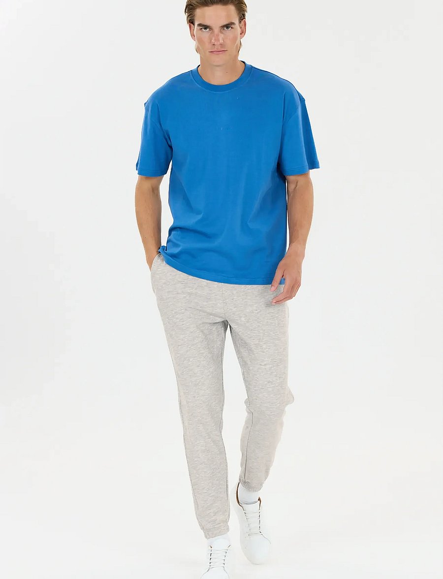 Virtus - Minne M Pants - bukser - light grey melange - 4