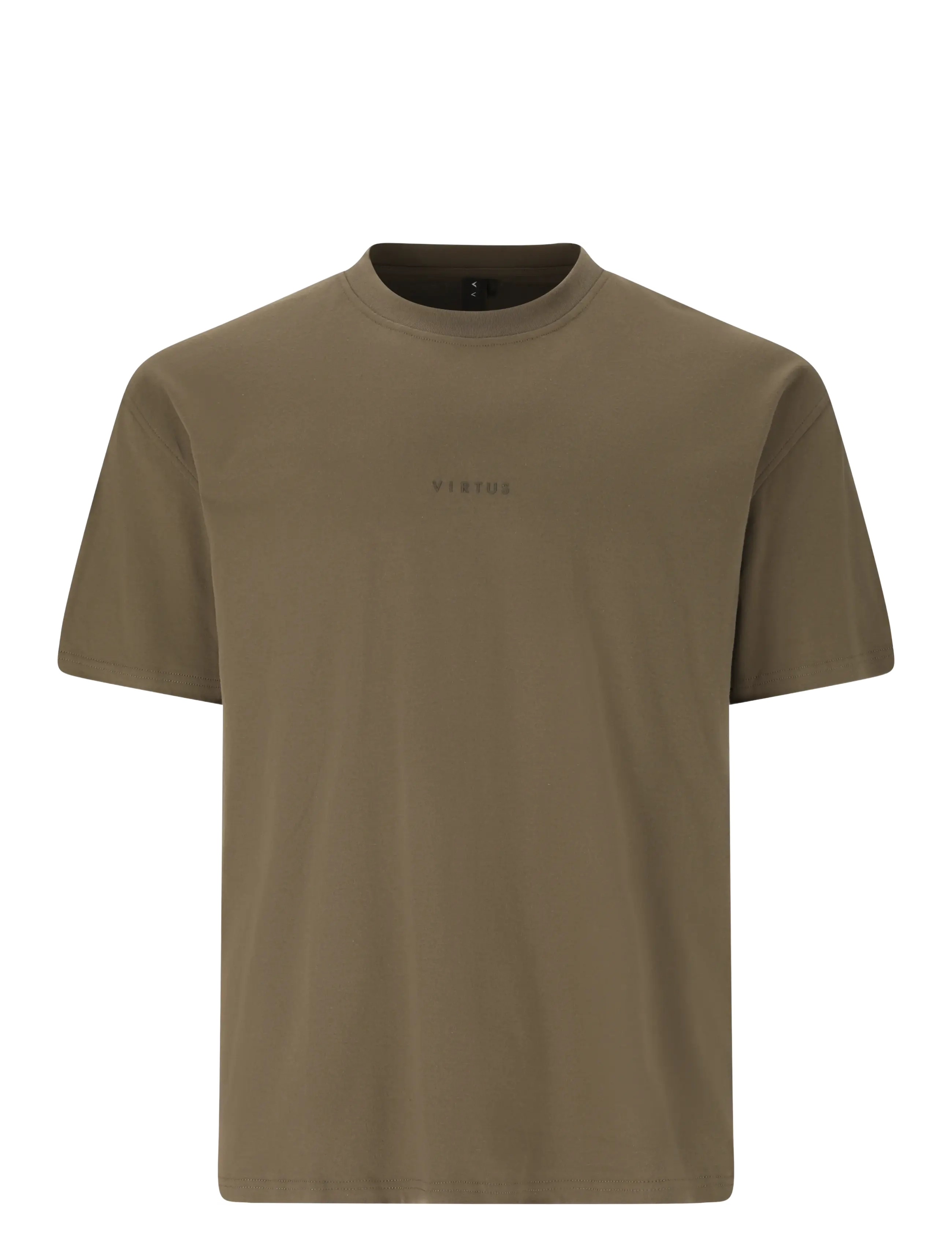 Virtus Roake V2 M SS Tee - T-Shirts - CROCODILE / khaki/green