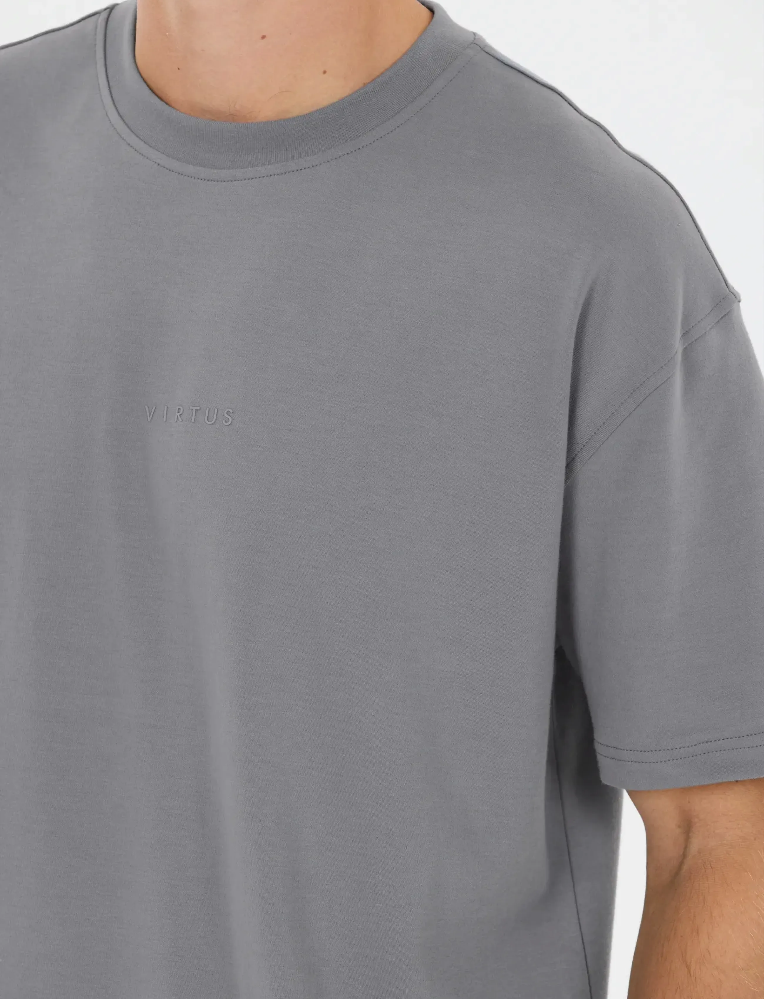 Virtus Roake V2 M Tee, XL, Sport Oberteile, Grau - T-shirts, Männerswear