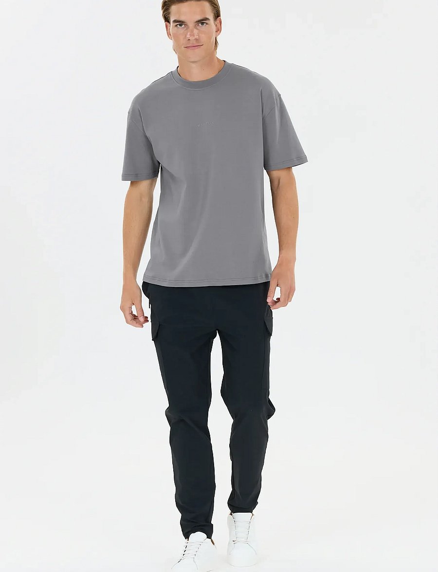 Virtus - Roake V2 M SS Tee - tops & t-shirts - lagune gray - 3