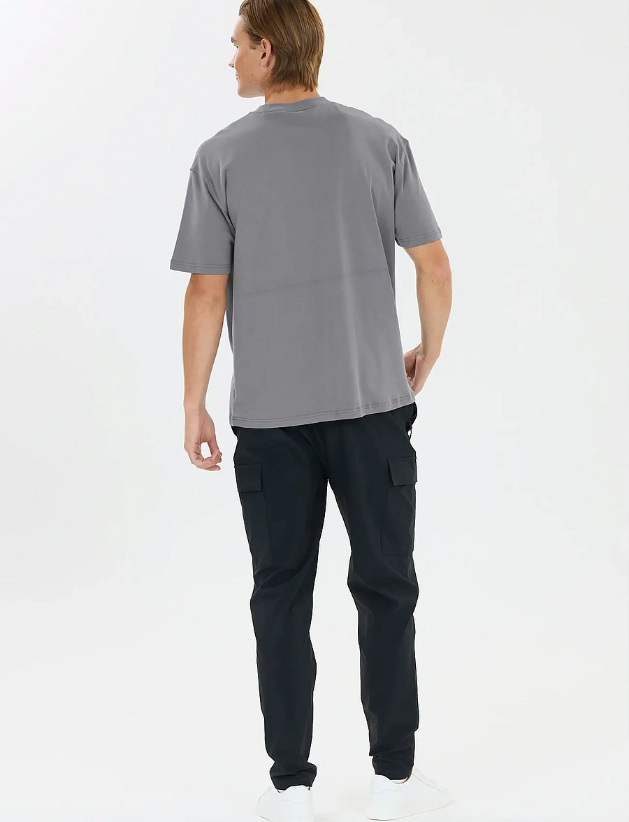 Virtus - Roake V2 M SS Tee - tops & t-shirts - lagune gray - 4