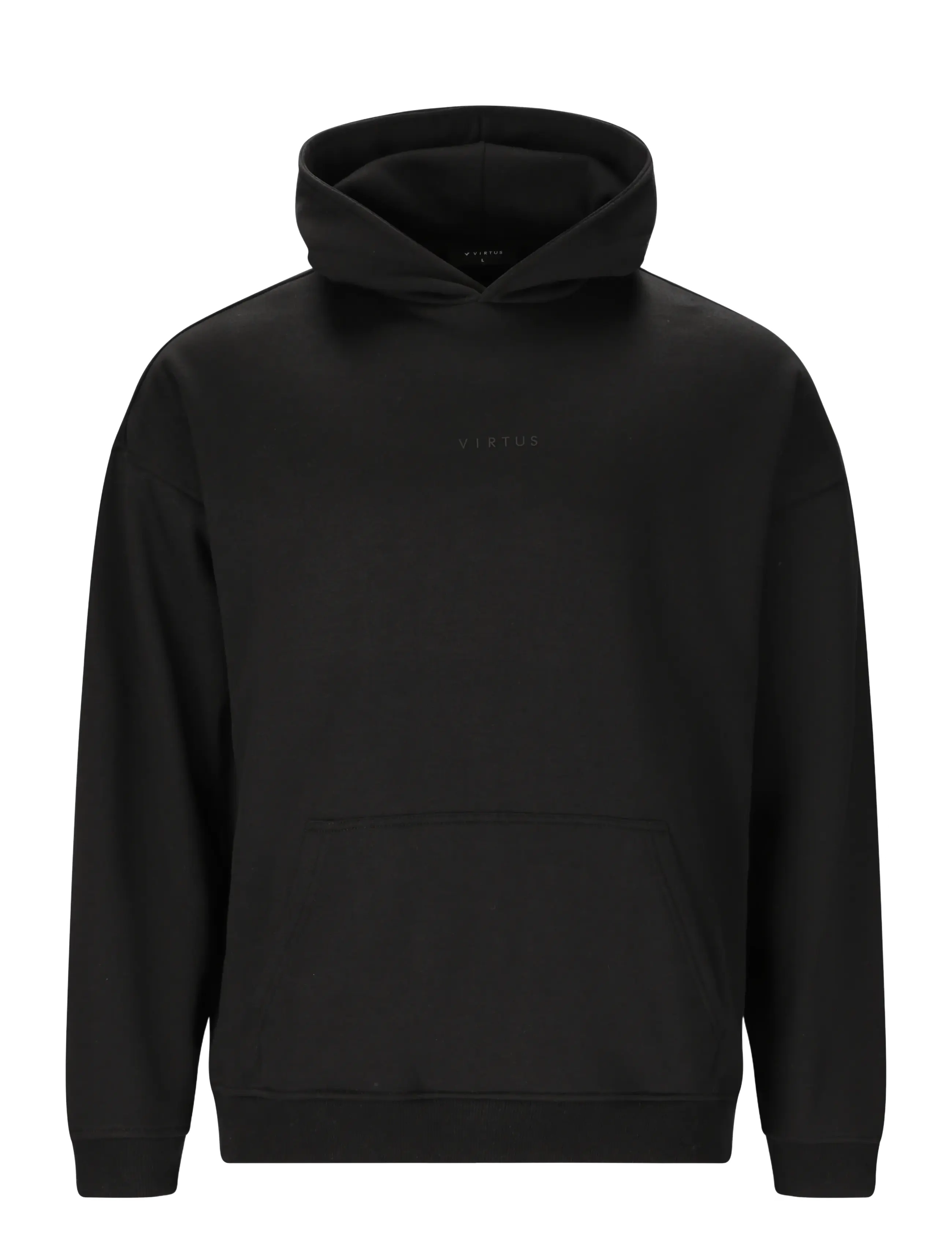 Virtus - Kayce V2 M Hoody - kapuutsiga dressipluusid - black - 1