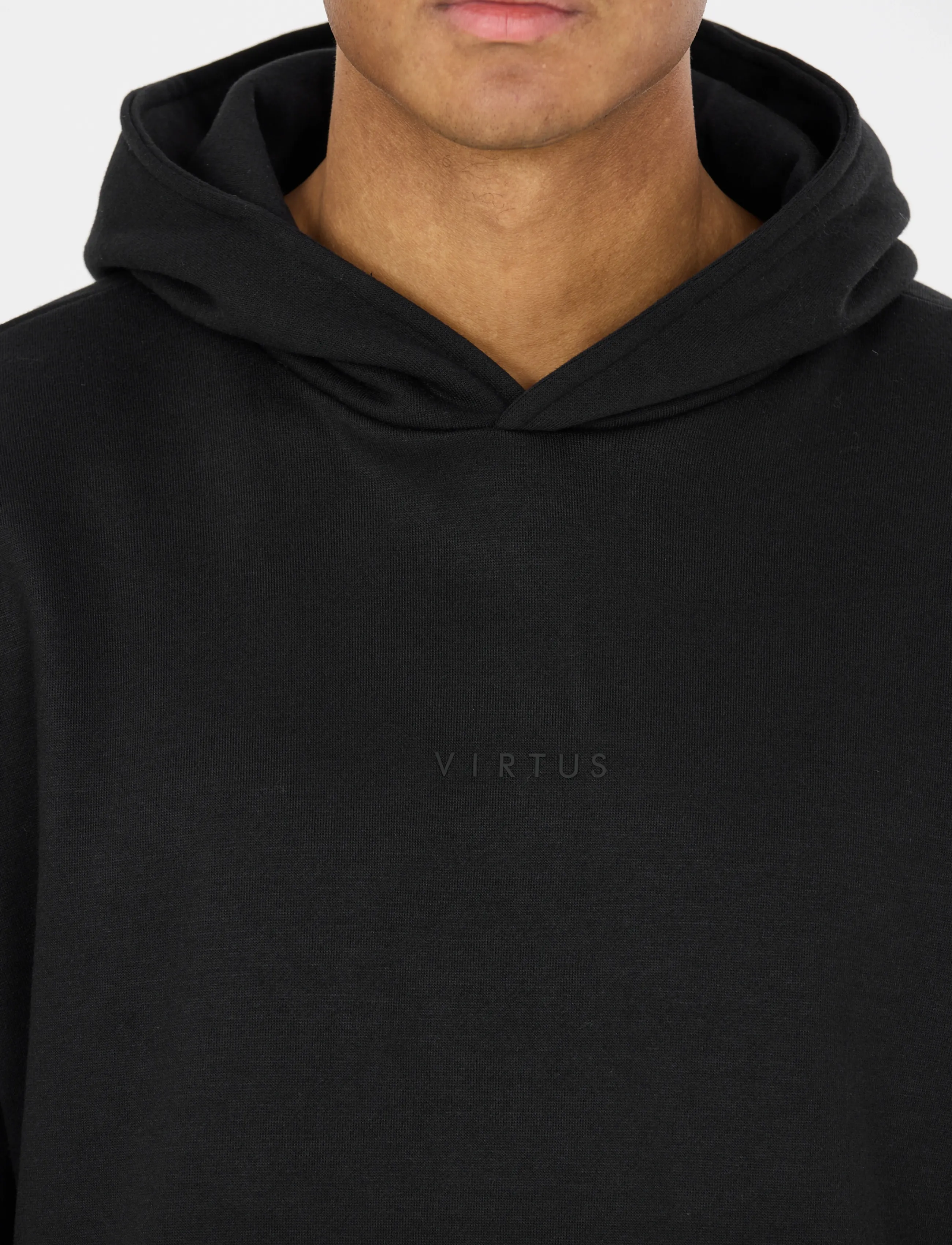 Virtus Kayce V2 M Hoody - Tänavastiil - BLACK / black