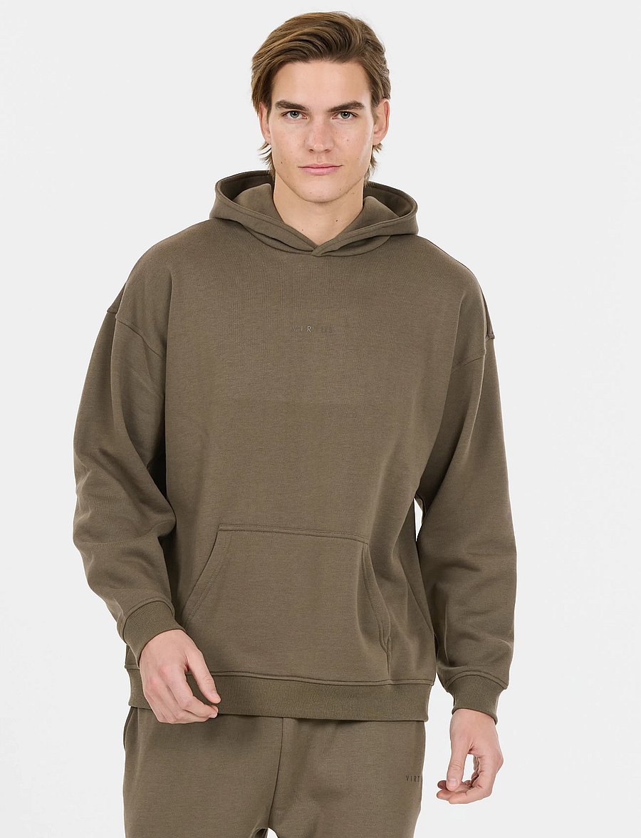 Virtus - Kayce V2 M Hoody - tops - crocodile - 0