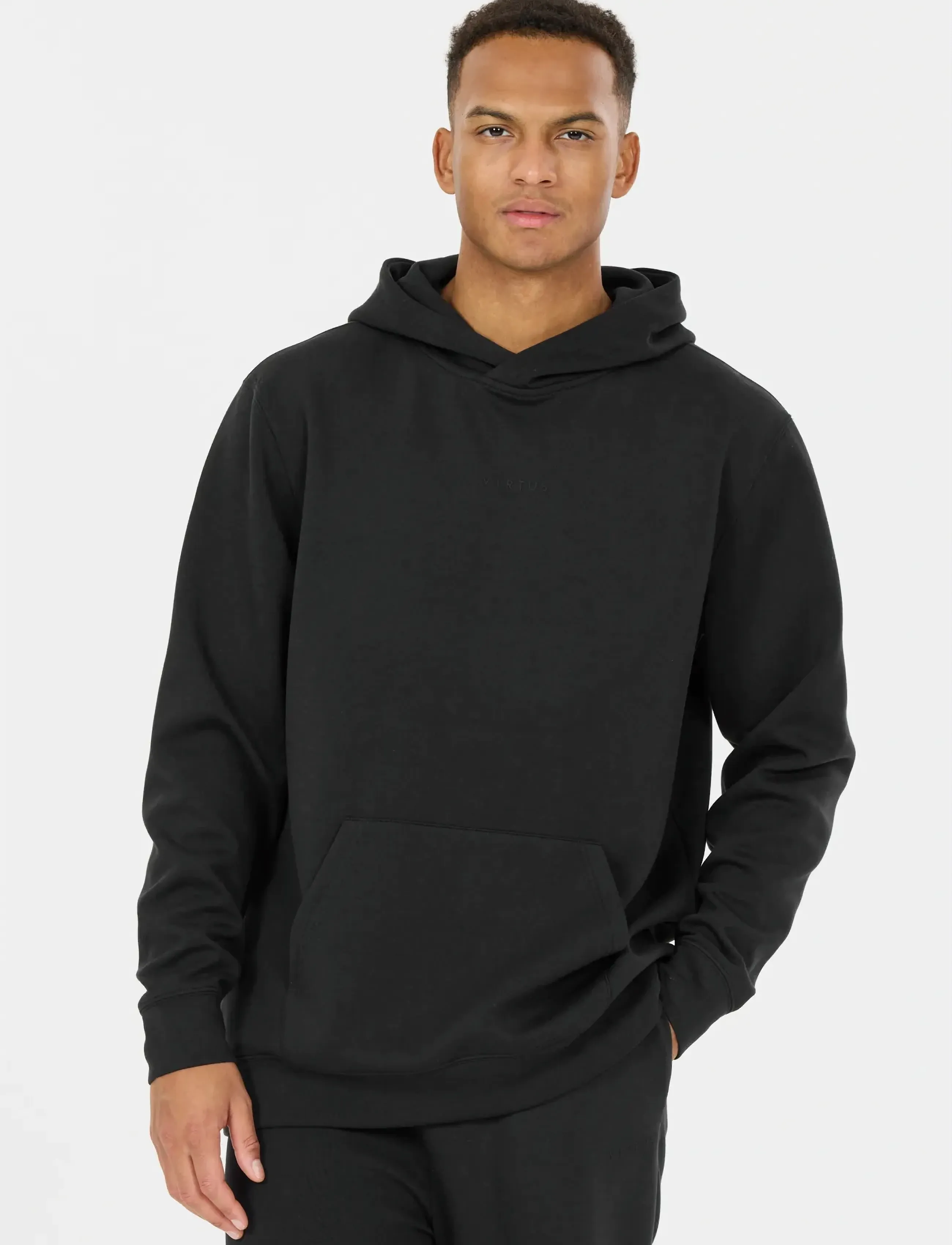 Virtus - Taro V2 M Technical Hoody - huvtröjor - black - 5