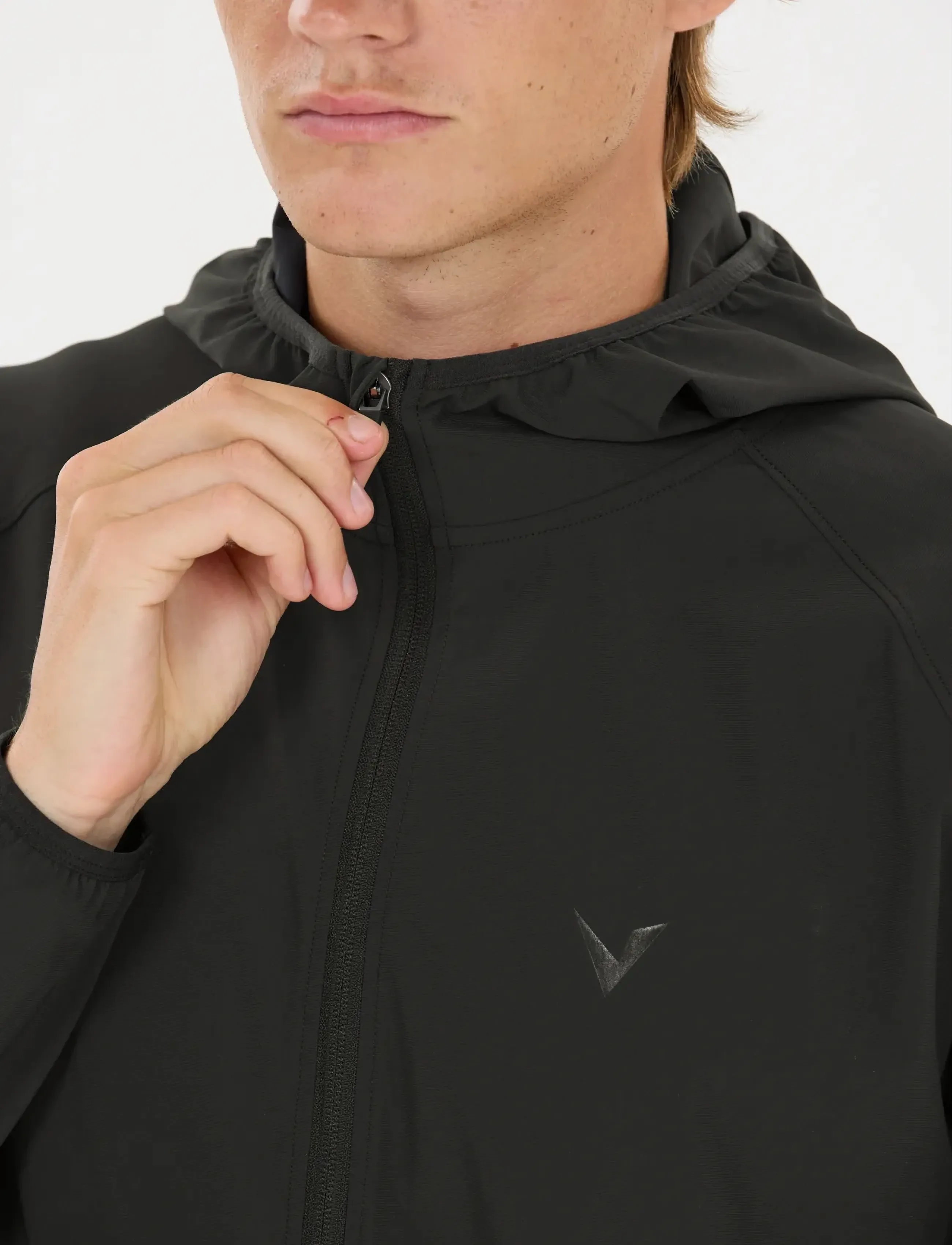 Virtus Alonso V2 M Hyperstretch Jacket, Mænd, Hættejakke, Sort, Str: M