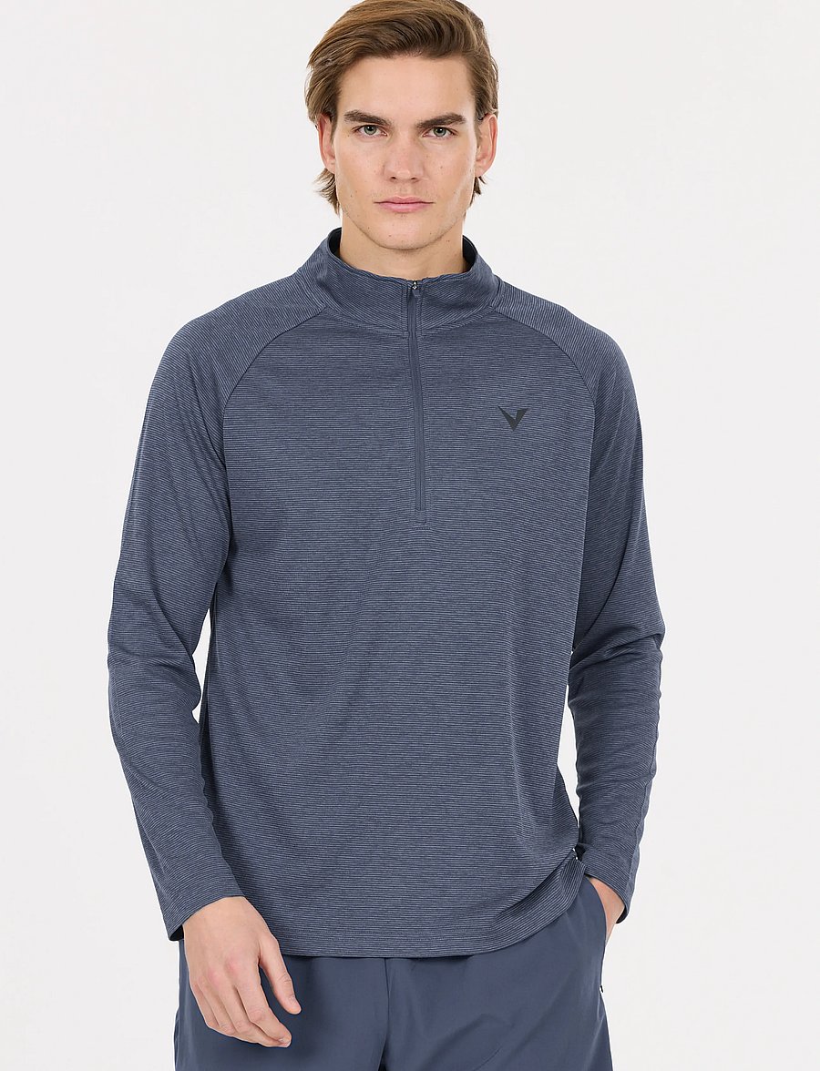 Virtus - Malt M Midlayer - fleece & mellanlager - sargasso sea - 0