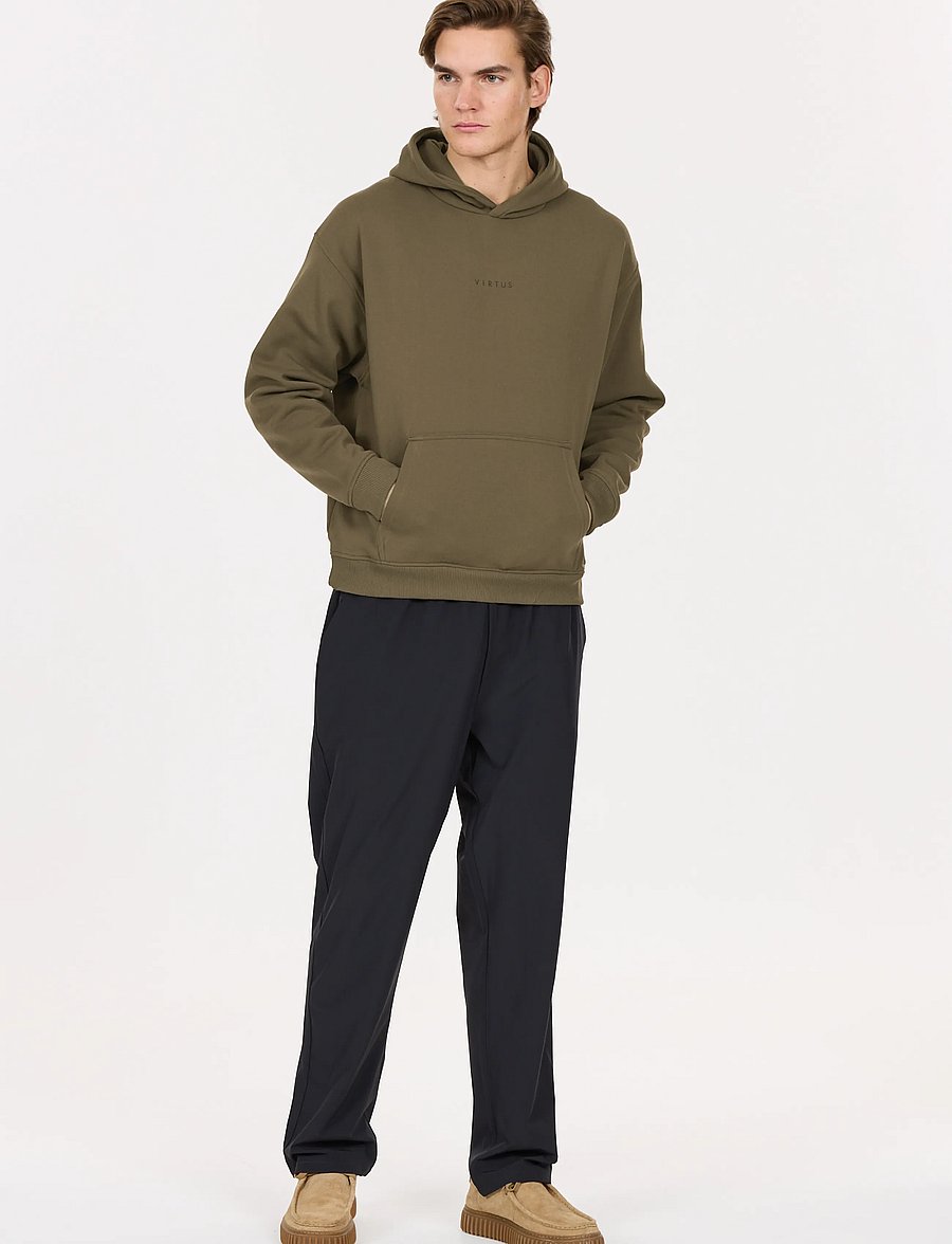 Virtus - Dill M Hoody - kapuutsiga dressipluusid - crocodile - 4