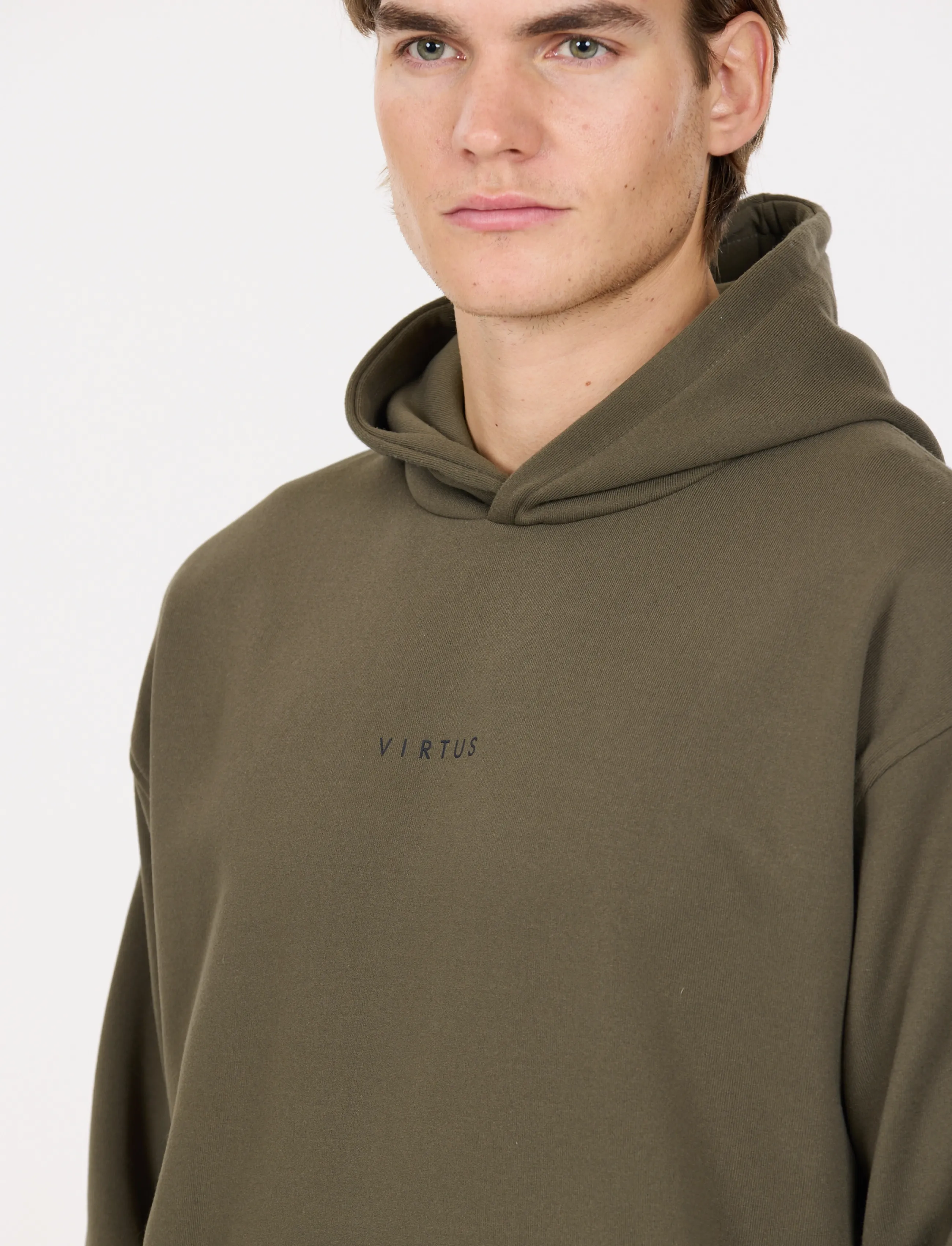 Virtus Dill M Hoody - Tänavastiil - CROCODILE / khaki/green