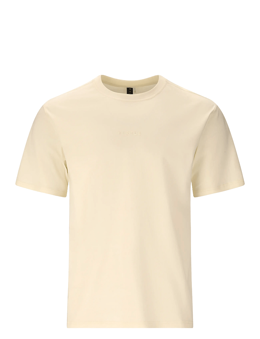 Virtus - Dill M Tee - oberteile & t-shirts - birch - 1