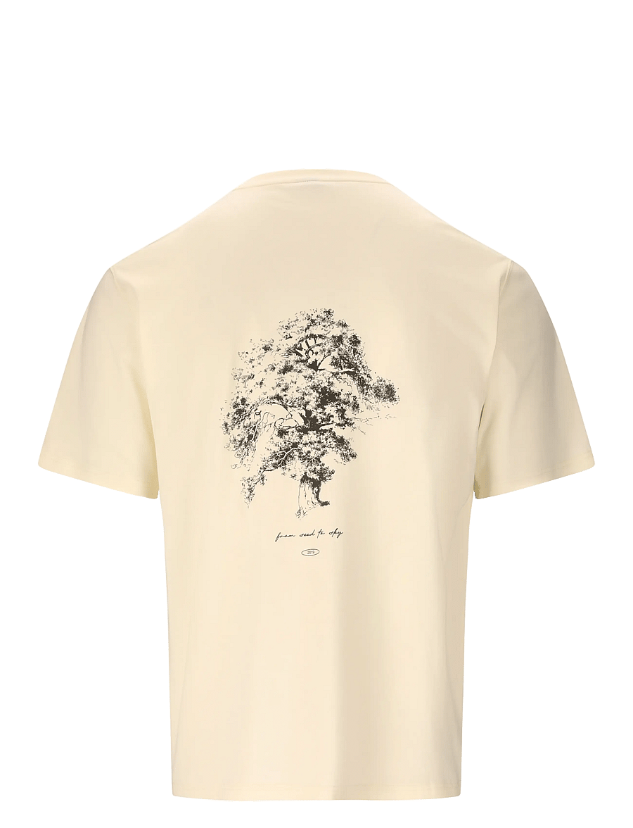 Virtus - Dill M Tee - oberteile & t-shirts - birch - 2