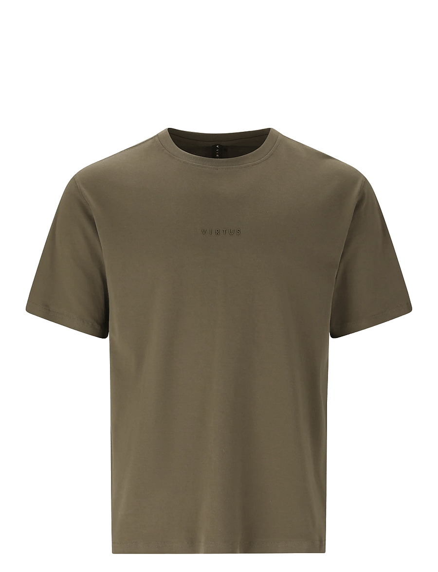 Virtus - Dill M Tee - oberteile & t-shirts - crocodile - 1