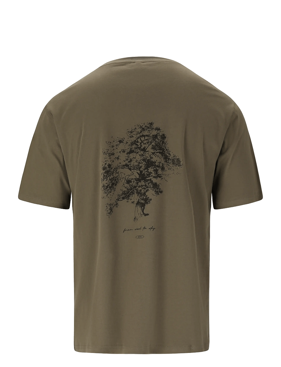 Virtus - Dill M Tee - oberteile & t-shirts - crocodile - 2