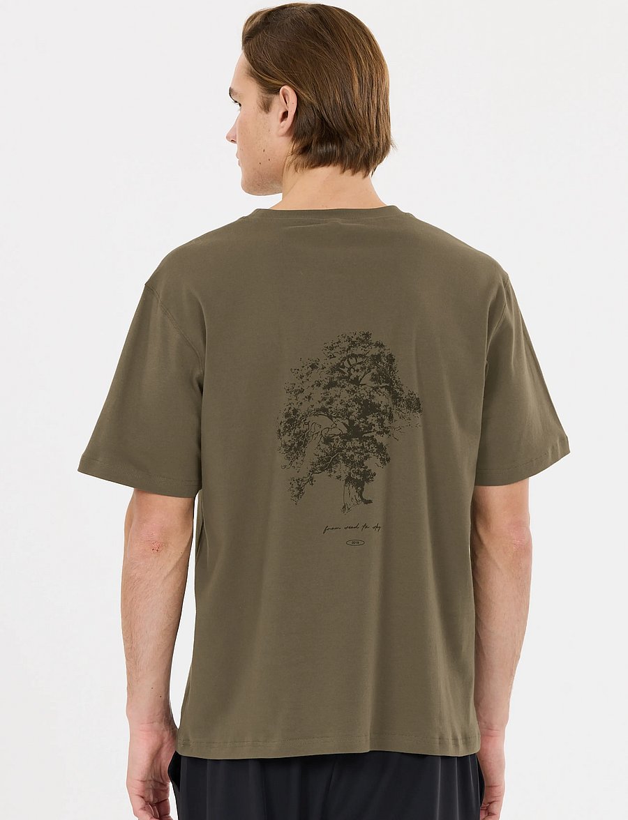 Virtus - Dill M Tee - oberteile & t-shirts - crocodile - 3