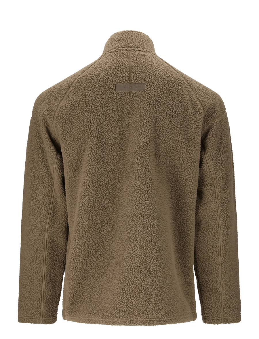 Virtus - Danvi M Full Zip Pile Fleece - fleece & midlayer - crocodile - 2