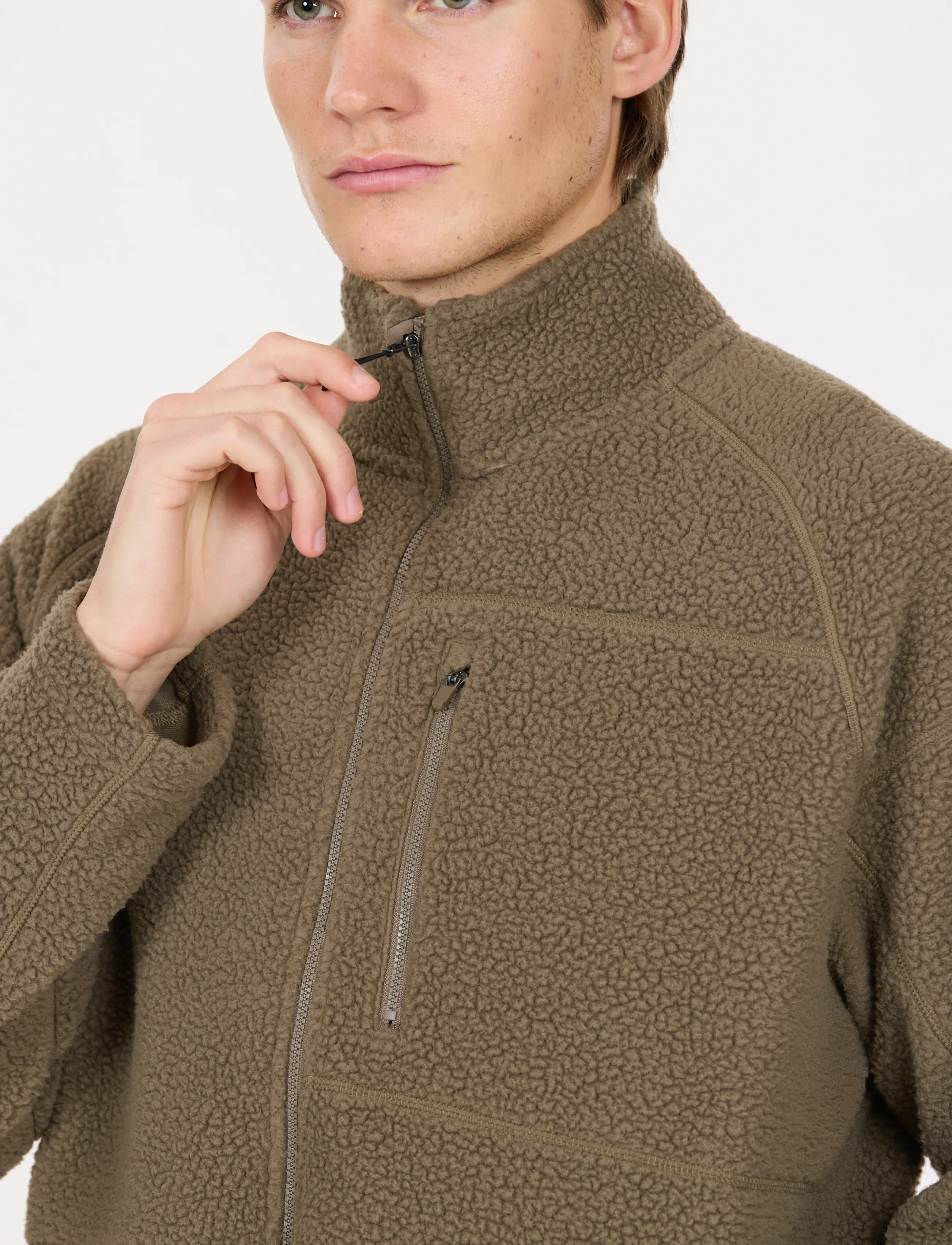 Virtus Danvi M Full Zip Pile Fleece fleecetröja herr – bild 5