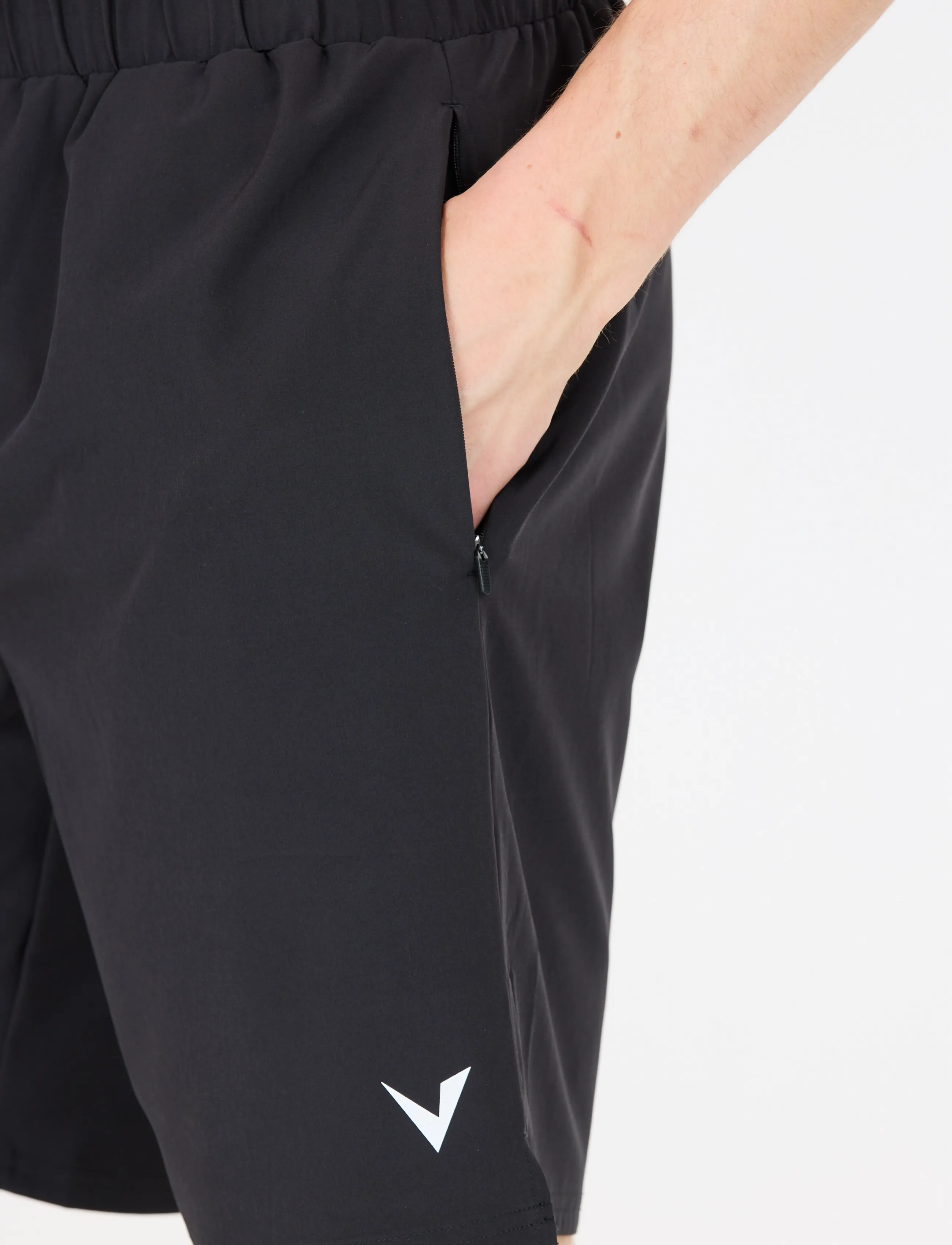 Virtus Dudi M Shorts - Tänavastiil - BLACK / black